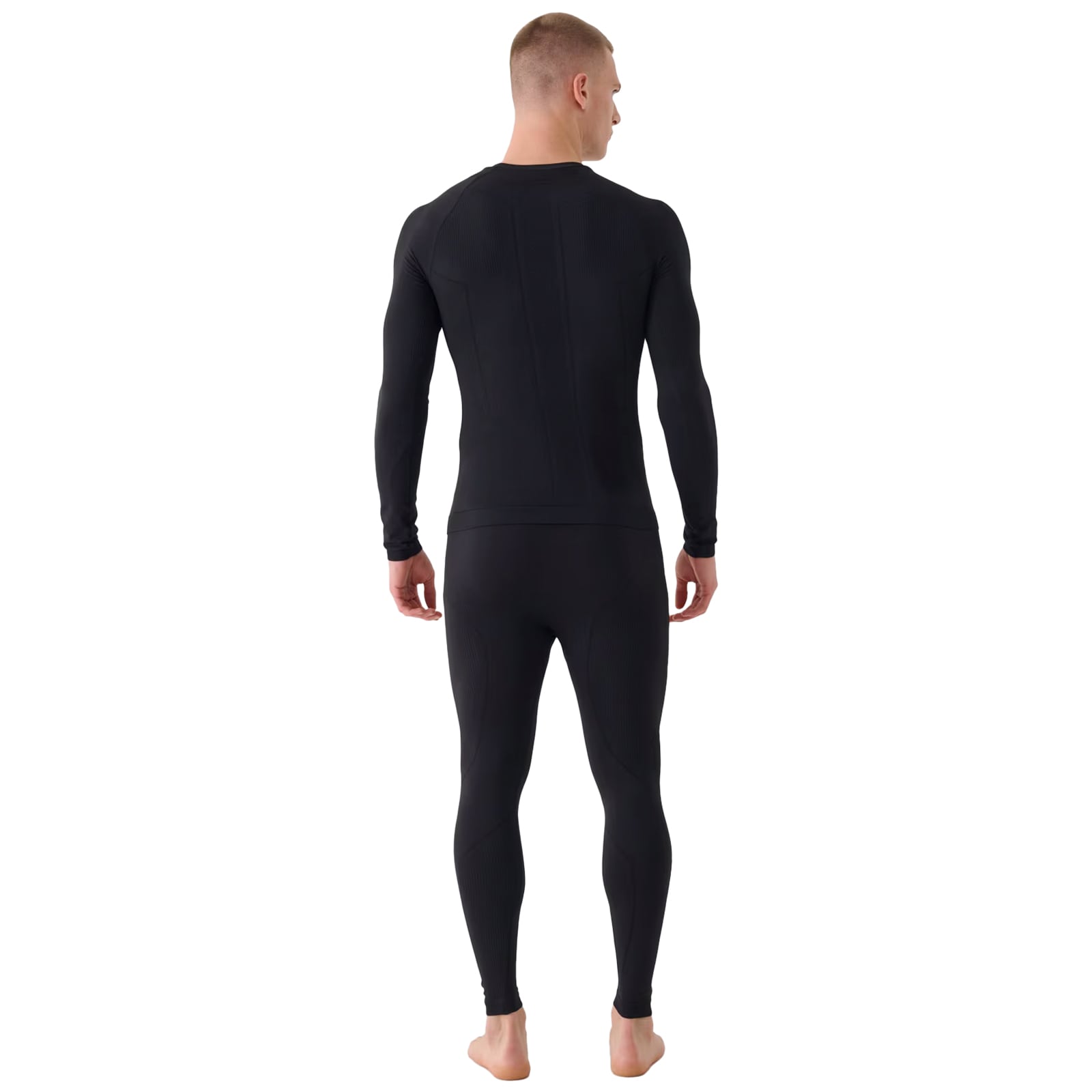 4F - M173 Thermo-Leggins für Herren - Schwarz