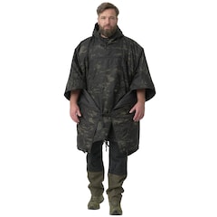 Helikon-Tex - Swagman Roll Climashield Apex Poncho mit Schlafsackfunktion - MultiCam Black