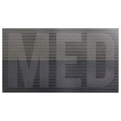 Direct Action - MED Polish Flag Medizinischer Aufnäher - Black/Boreal Green