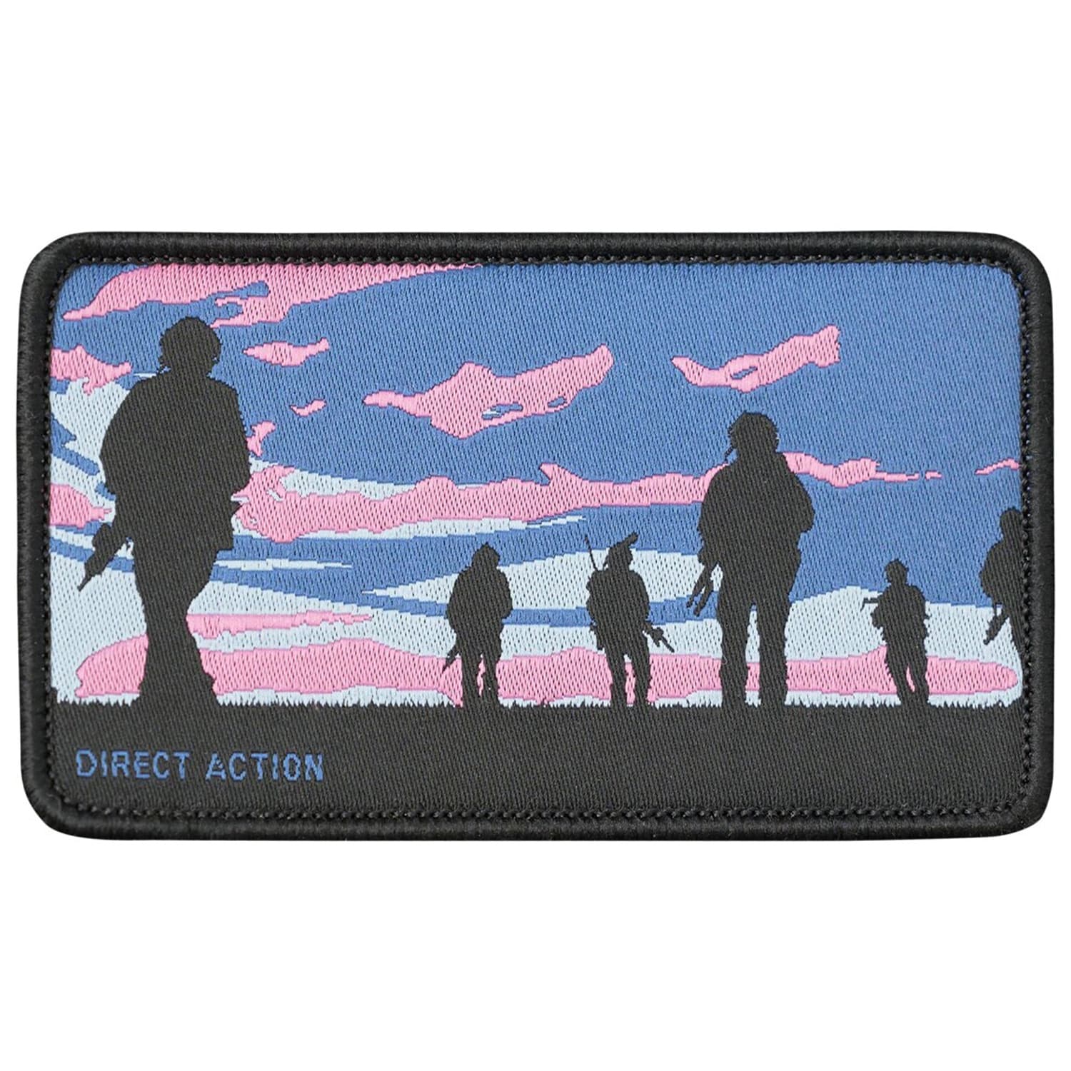 Direct Action - Patch Sunset Aufnäher - Black