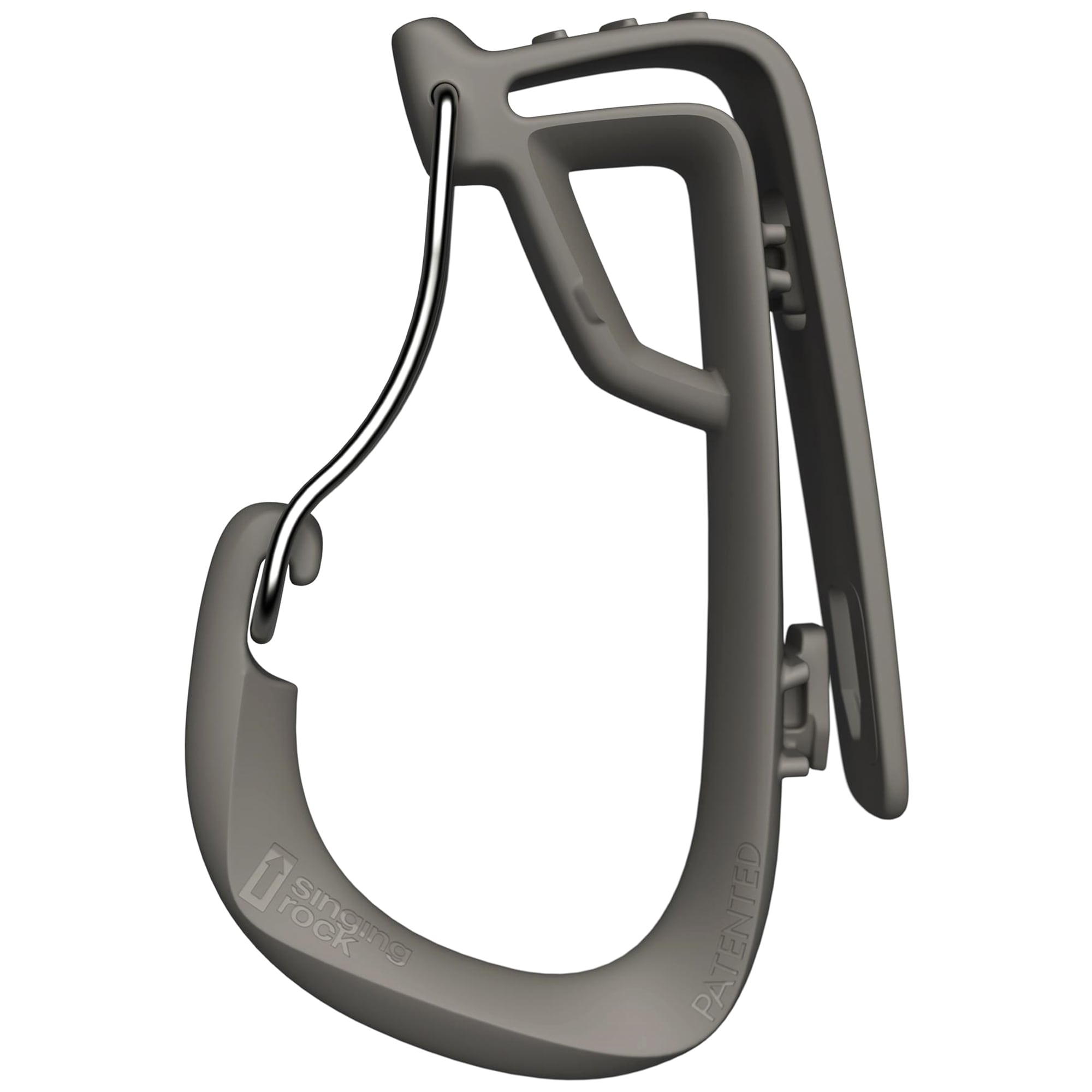 Singing - Rock Porter XL Karabiner - Grey