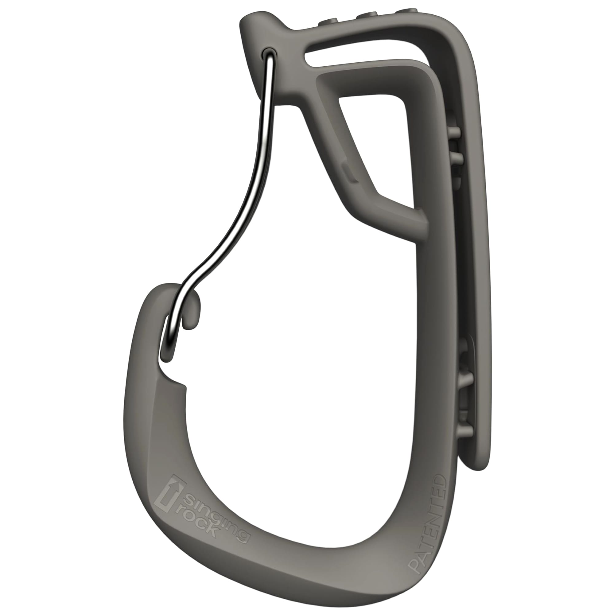 Singing - Rock Porter XL Karabiner - Grey