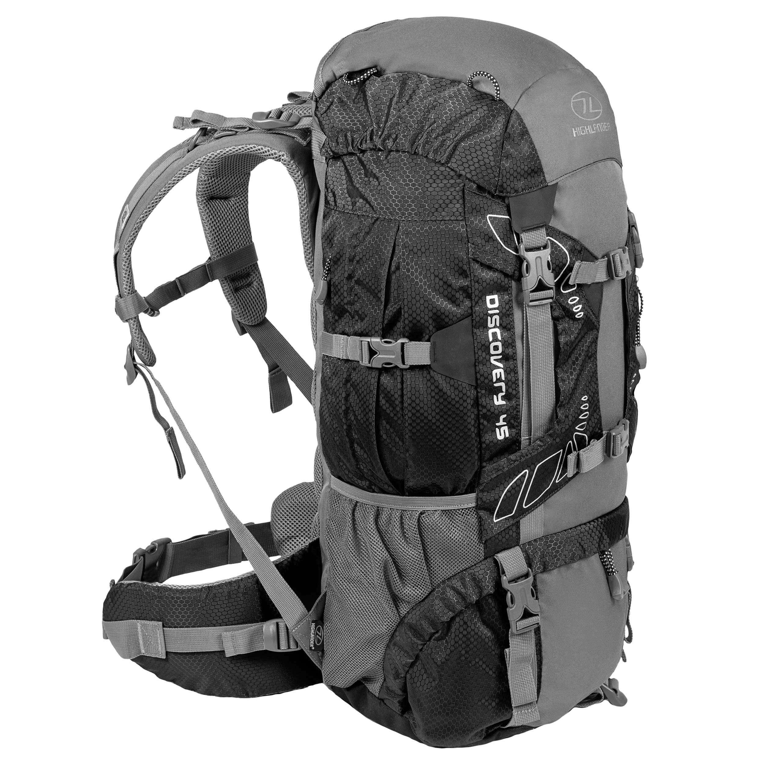 Highlander - Discovery Rucksack 45 l - Black