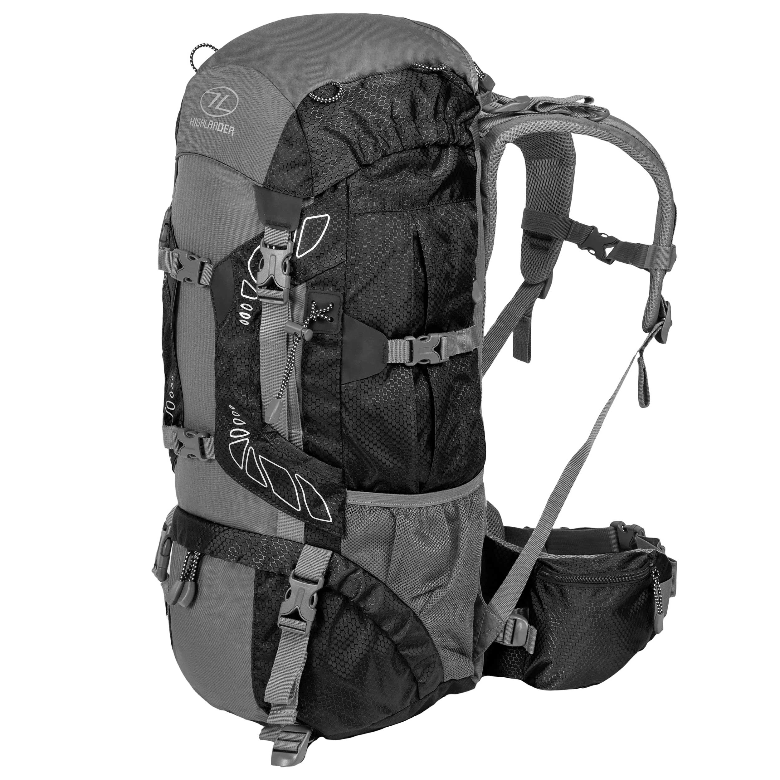 Highlander - Discovery Rucksack 45 l - Black