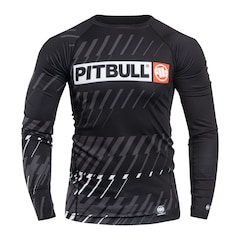 Pitbull - LongSleeve Rashguard Street Dog - Thermoshirt - Black