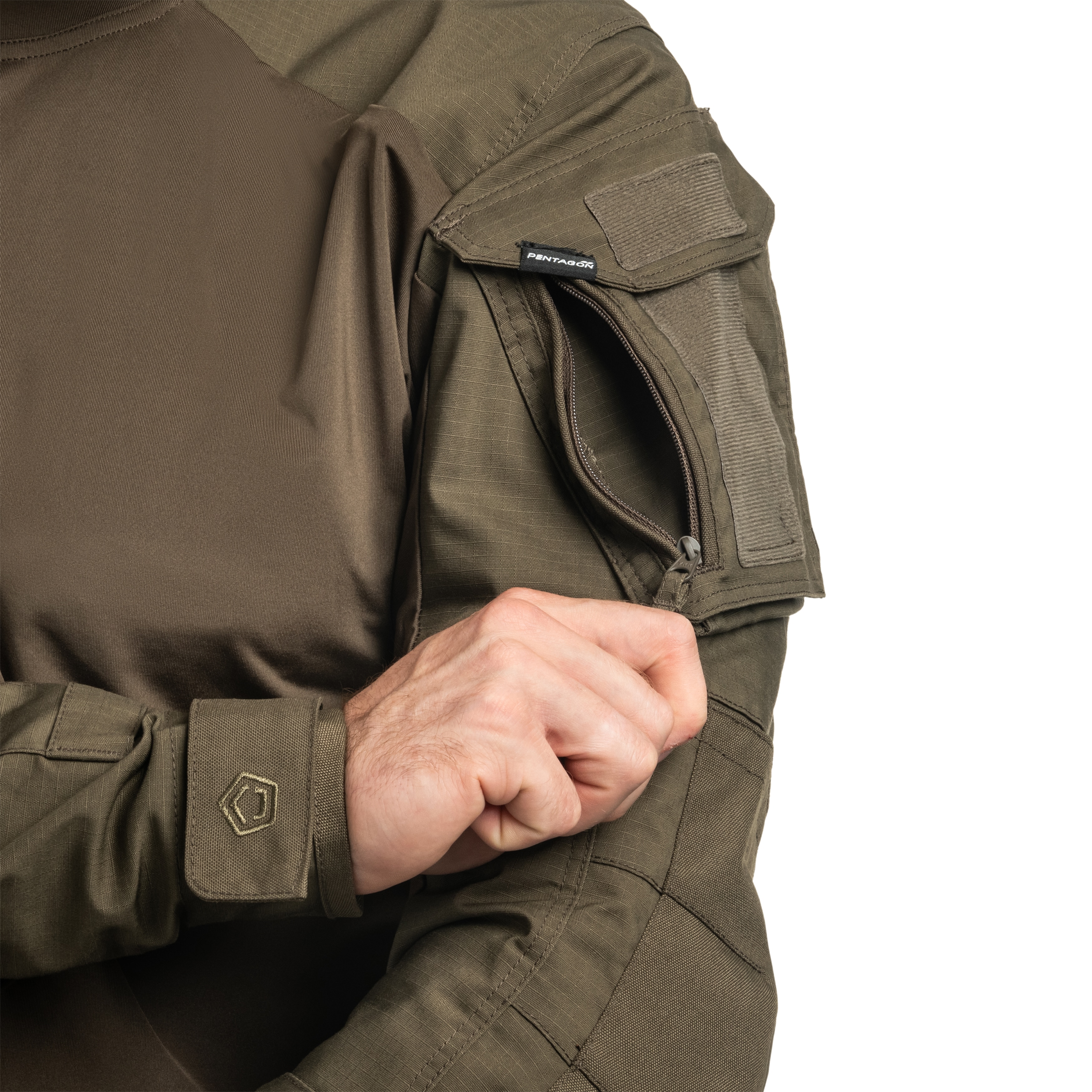 Pentagon - Wolf Combat Shirt - Sweatshirt - Ranger Green