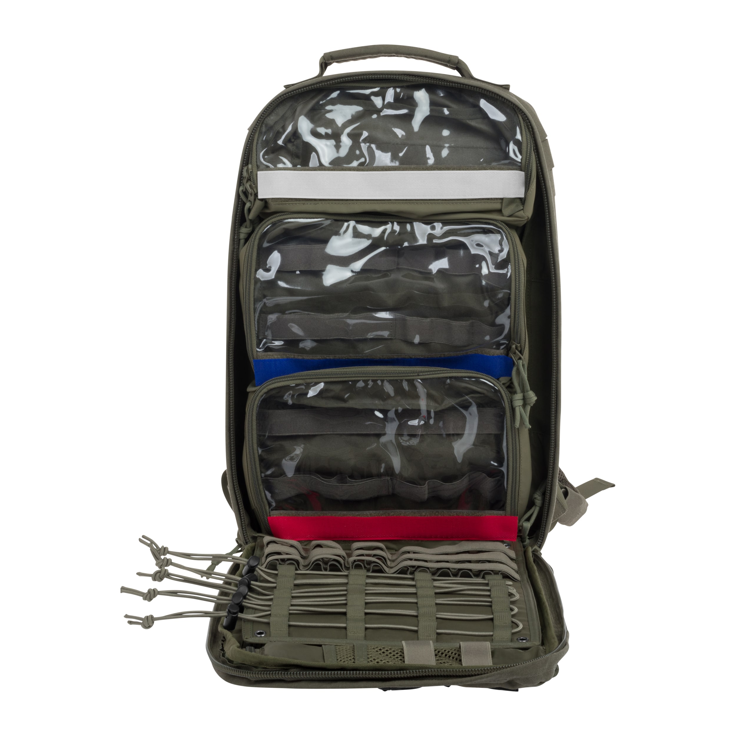 Tasmanian Tiger - Medic Assault Pack MKII IRR - Medizinischer Rucksack 15l - Stone Grey Olive