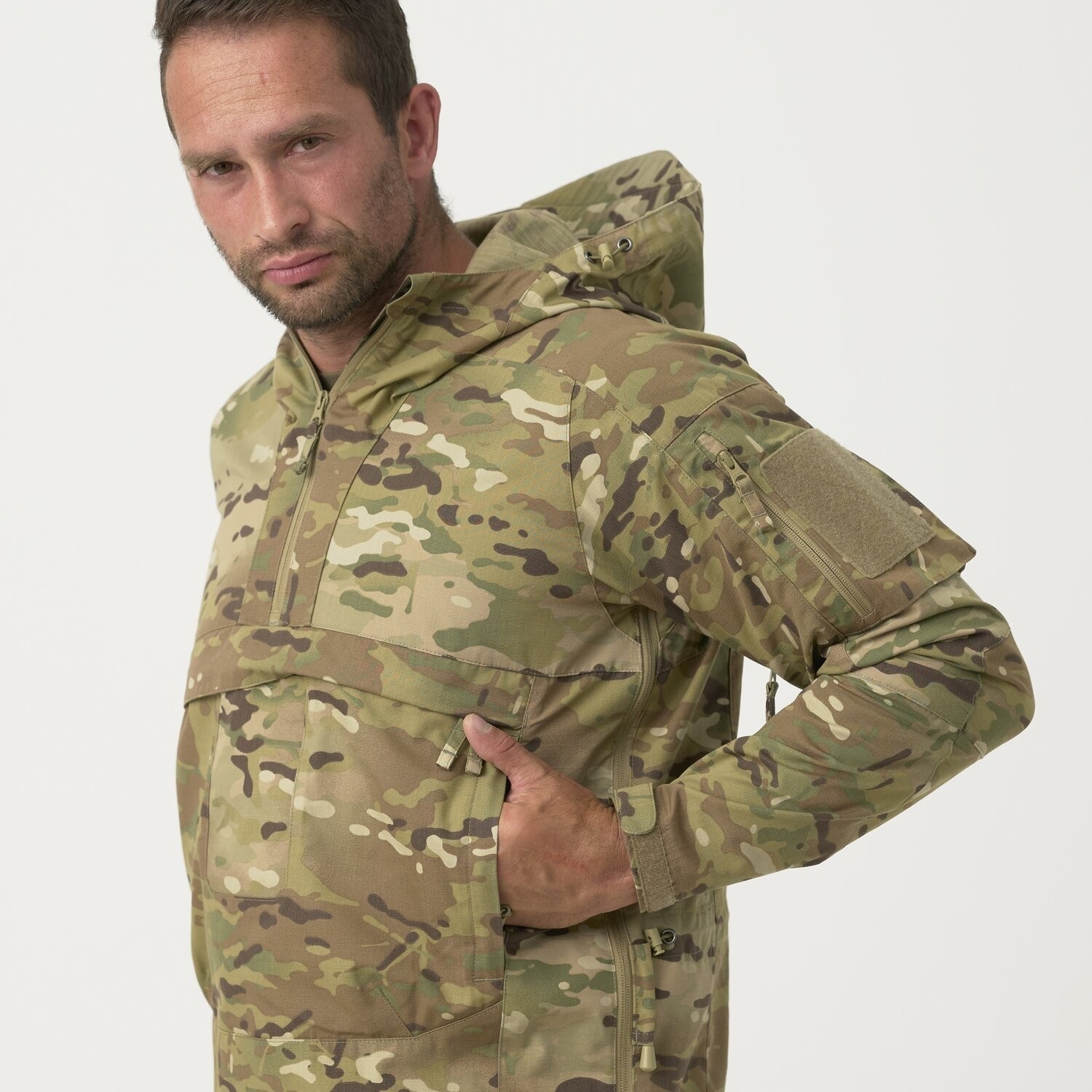 Helikon - Anorak Tracer PolyCotton Rip-Stop Jacke - MultiCam