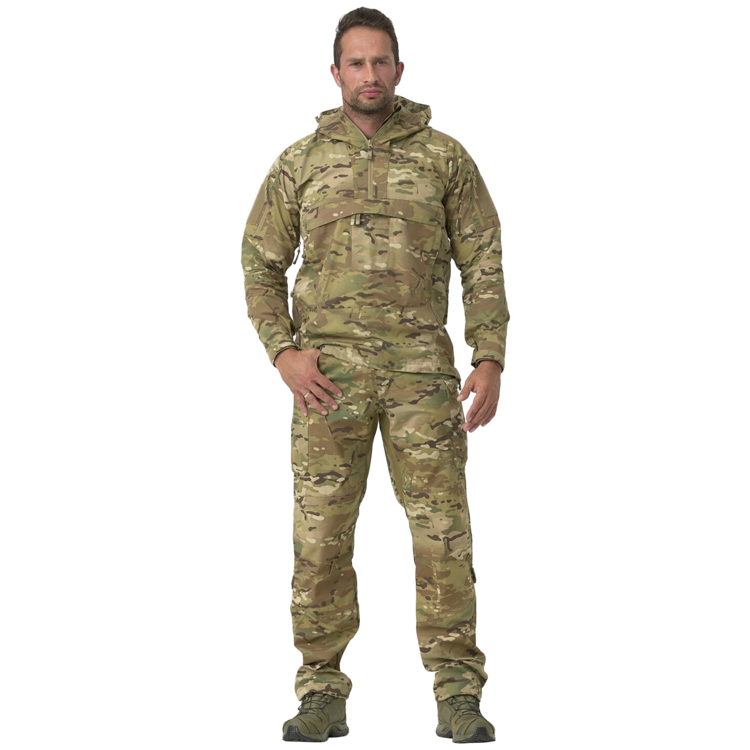 Helikon - Anorak Tracer PolyCotton Rip-Stop Jacke - MultiCam