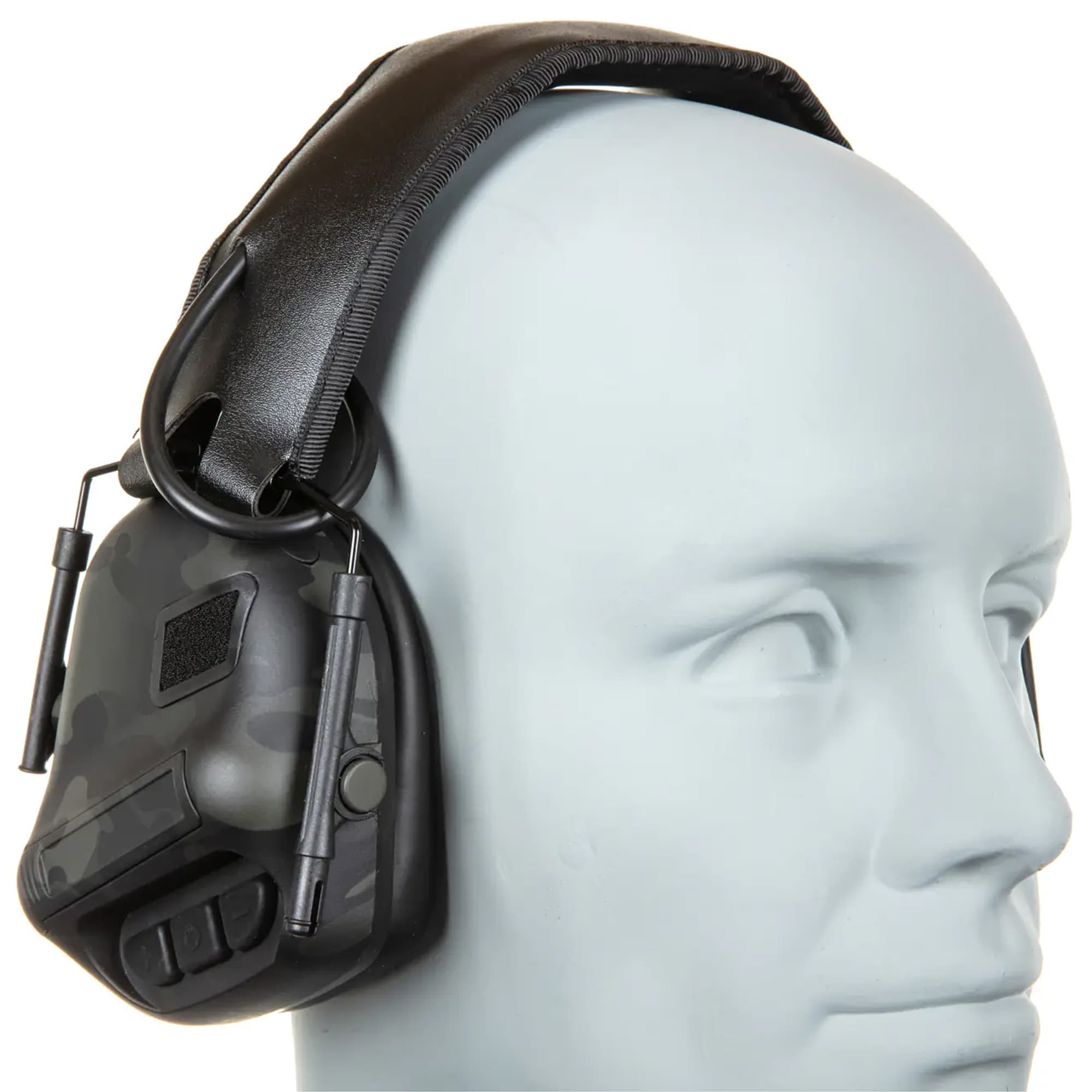 Wosport - HD-12 IPSC Gen. 5 Aktiver Gehörschutz - MultiCam Black