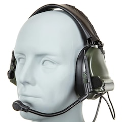 Zestaw słuchawkowy Wosport C5 HD-14-A - Olive