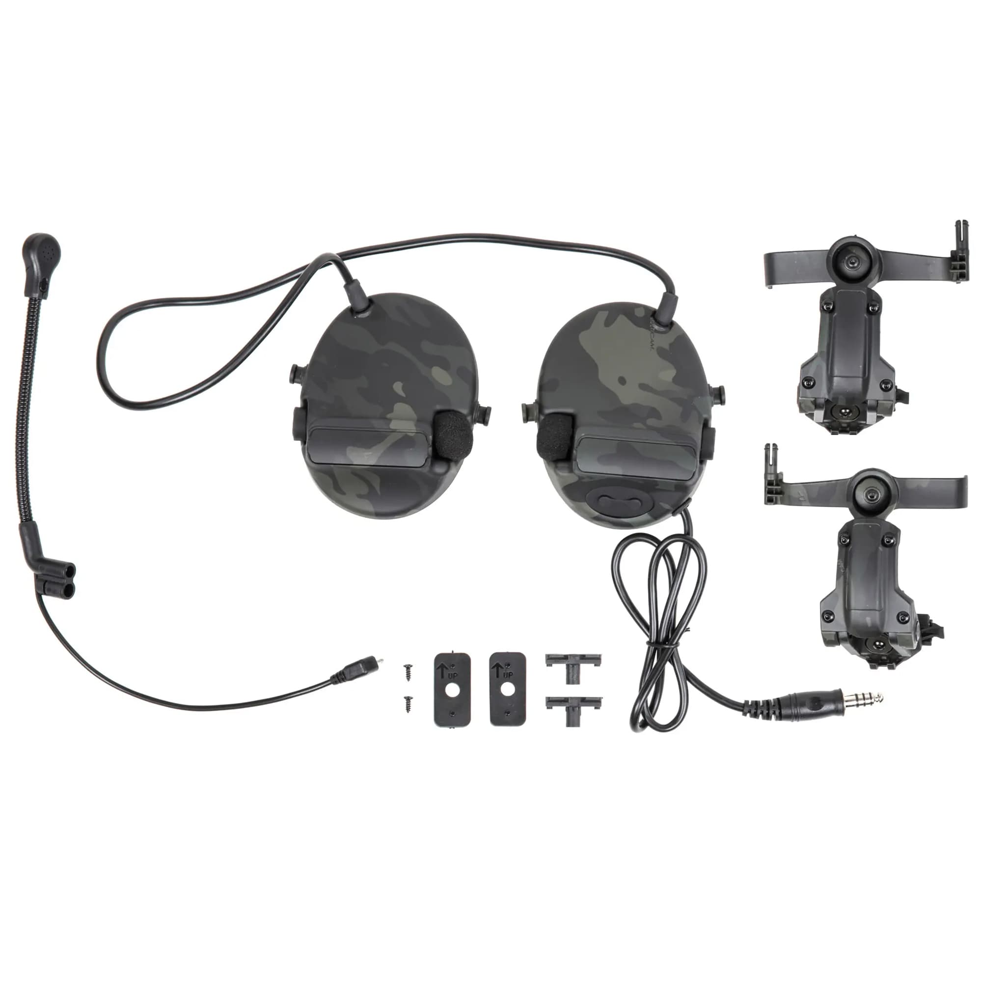 Wosport - C5 HD-24-A Kopfhörer-Set - MultiCam Black