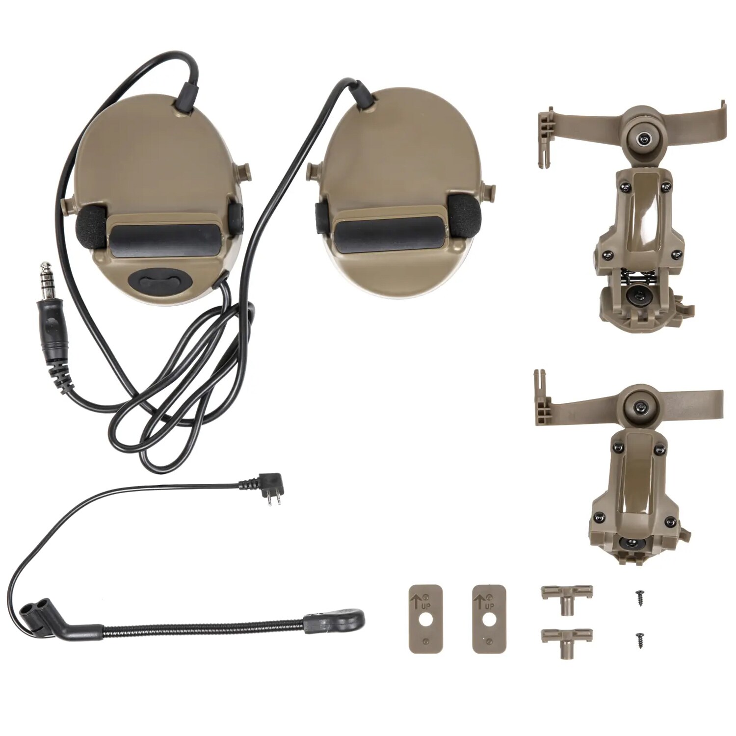 Wosport - C5 HD-24-A Kopfhörer-Set - Tan