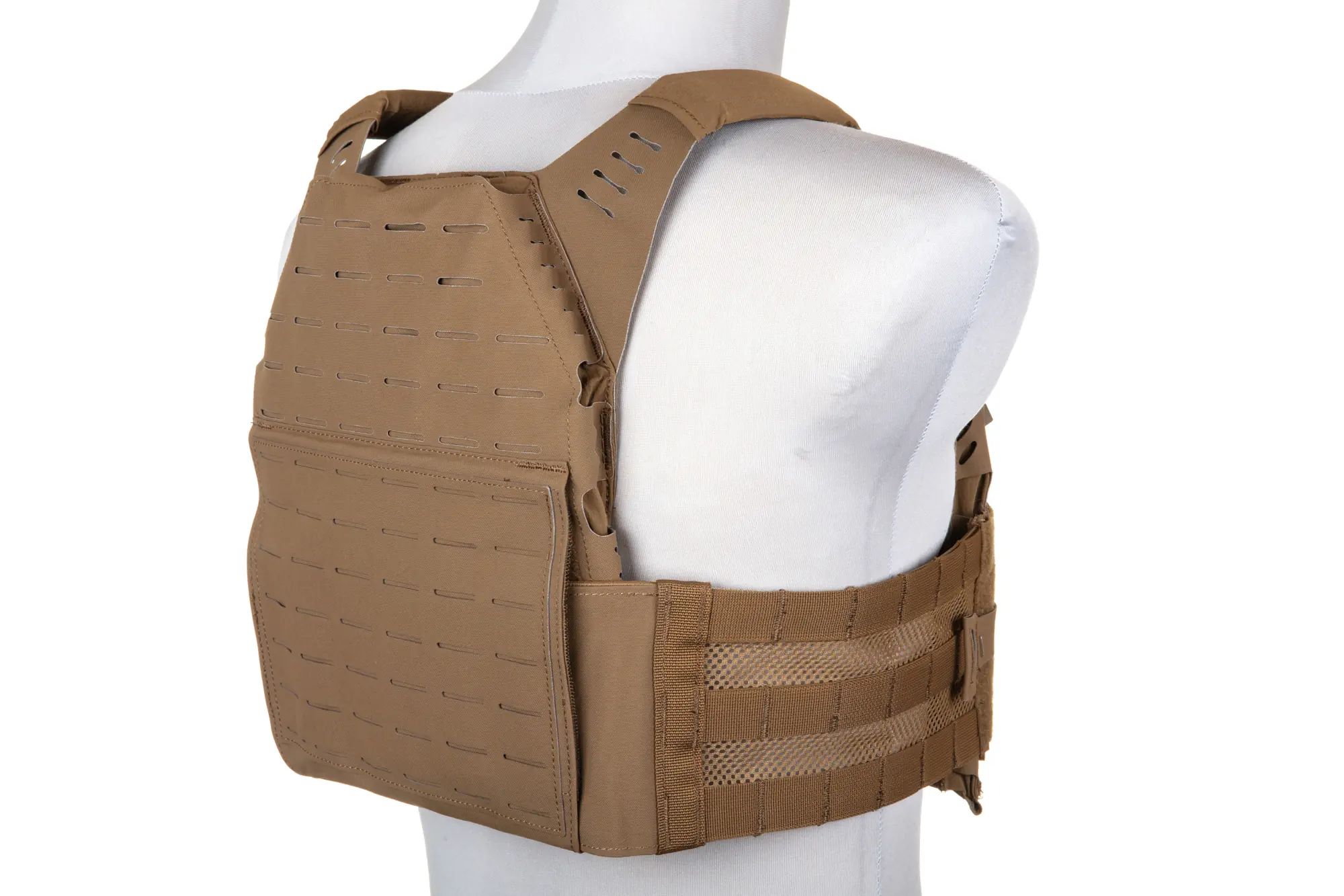 Wosport - VE-97 Plate Carrier - Taktische Weste - Coyote Brown