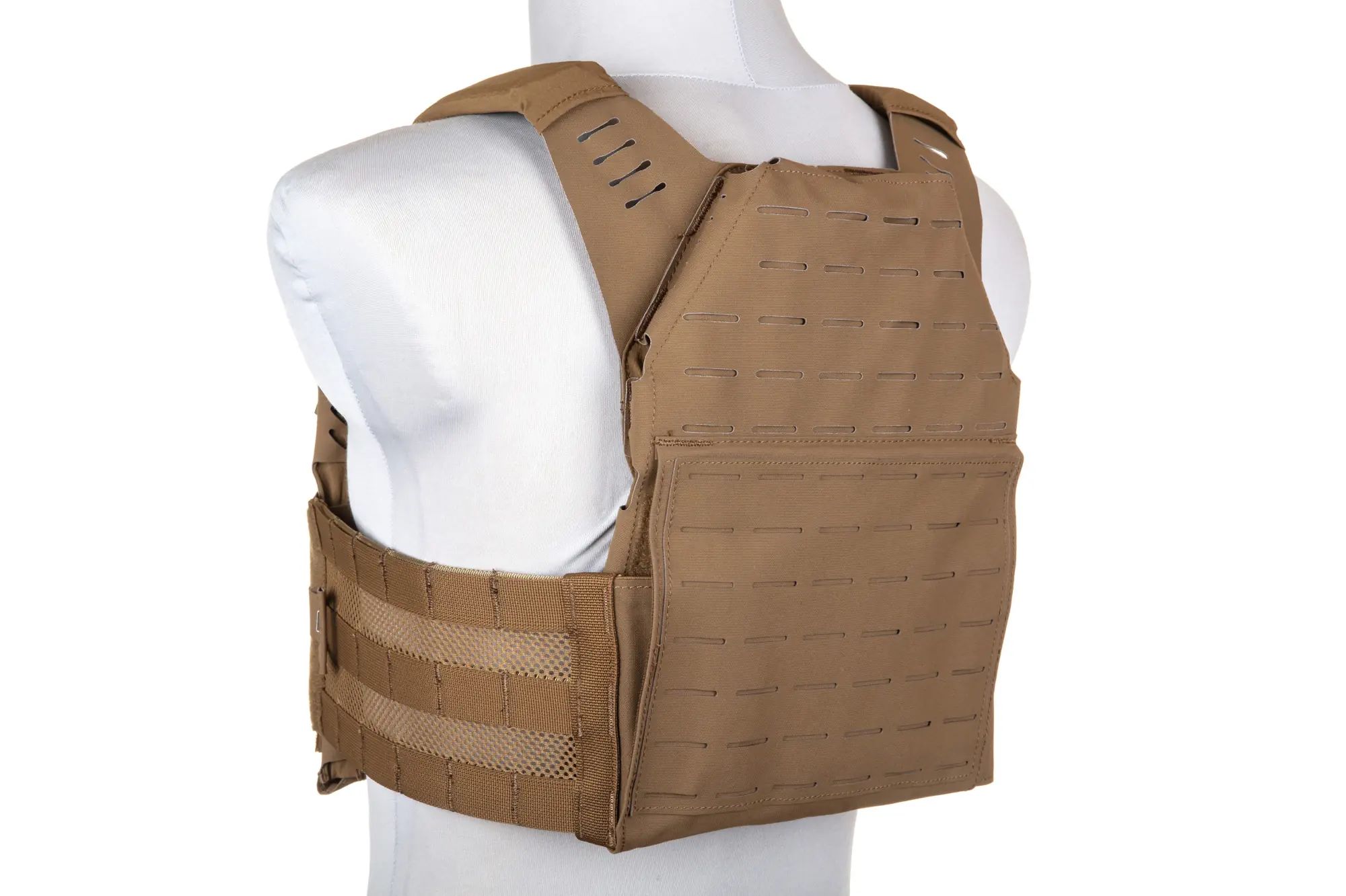 Wosport - VE-97 Plate Carrier - Taktische Weste - Coyote Brown