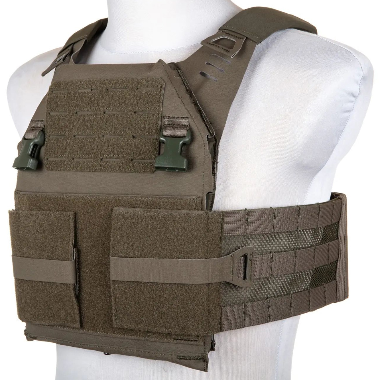 Wosport - VE-97 Plate Carrier - Taktische Weste - Ranger Green