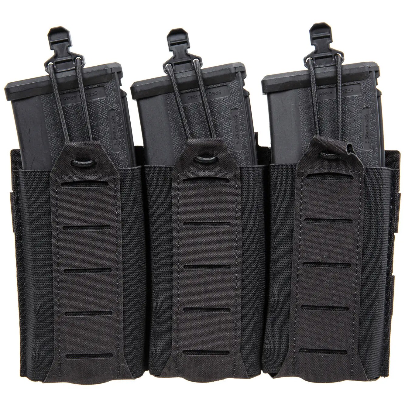 Wosport - Dreifach-Magazintasche für AR15-Magazine - Black