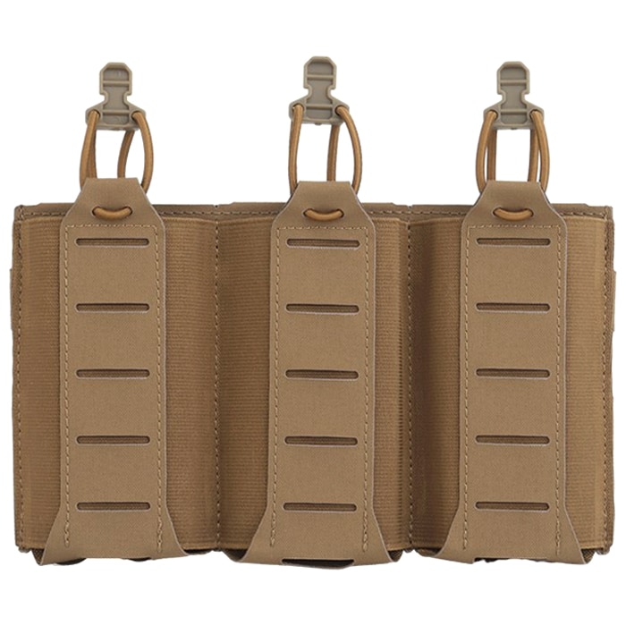 Wosport - Dreifach-Magazintasche für AR15-Magazine - Coyote Brown