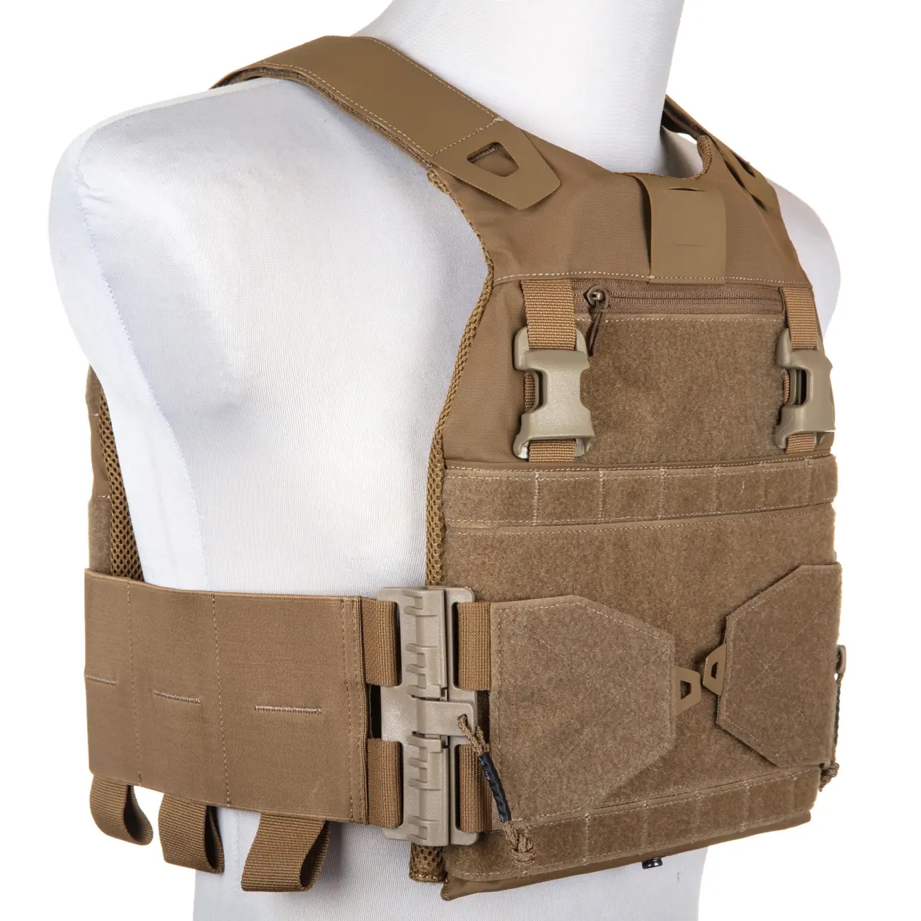 Ape Force Gear - Plate Carrier FCSK 2.0 Taktische Weste - Coyote Brown