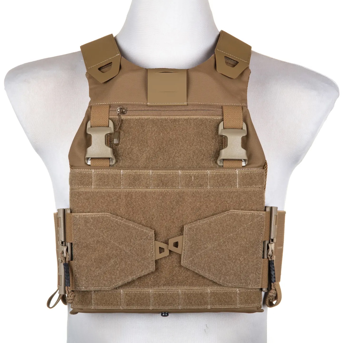 Ape Force Gear - Plate Carrier FCSK 2.0 Taktische Weste - Coyote Brown