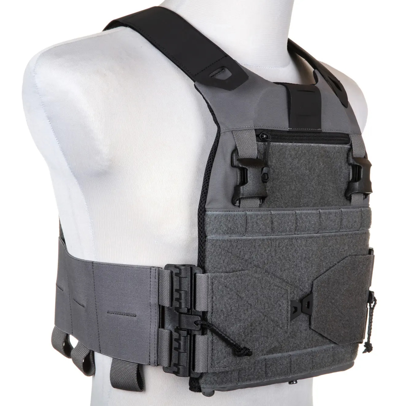 Ape Force Gear - Plate Carrier FCSK 2.0 Taktische Weste - Wolf Grey