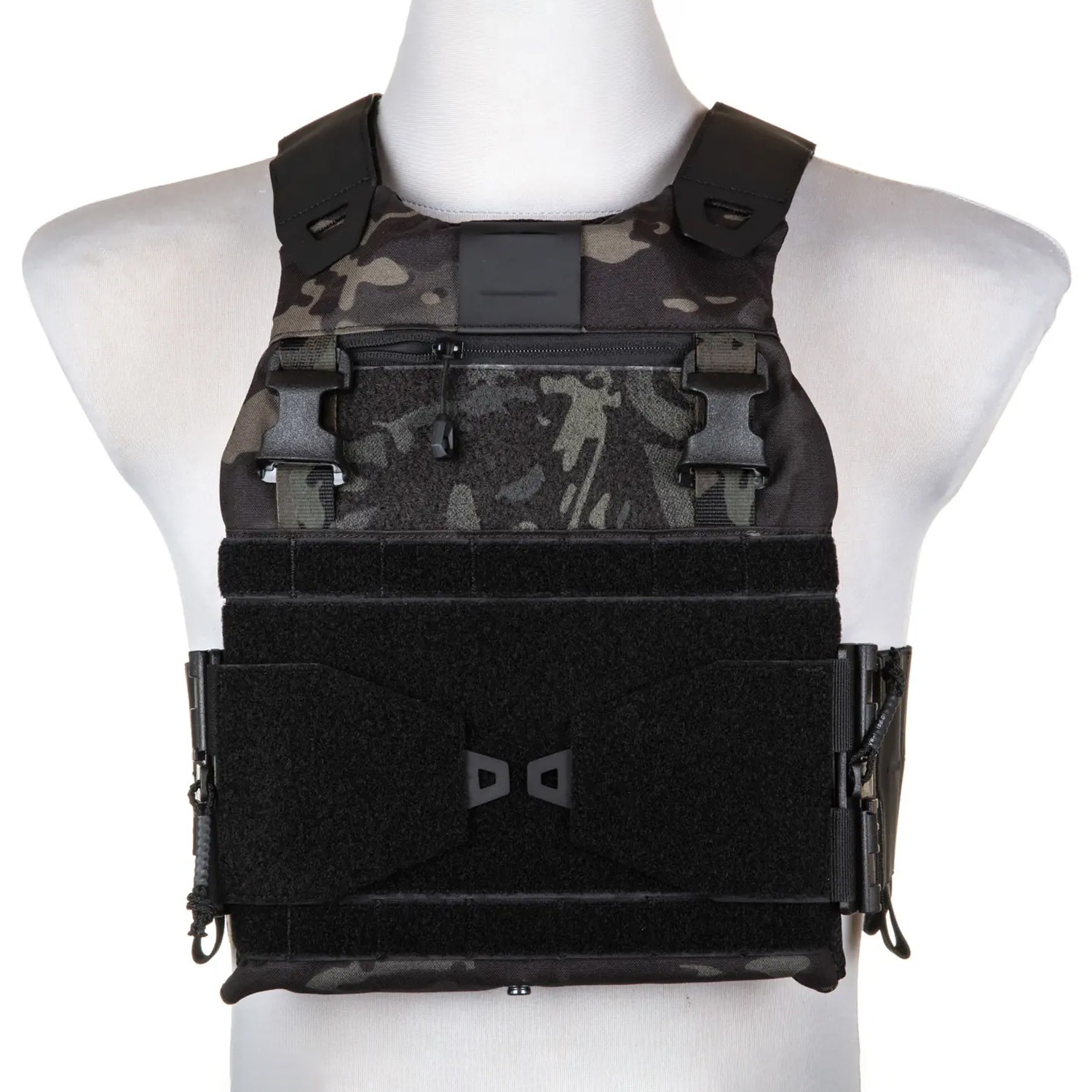 Ape Force Gear - Plate Carrier FCSK 2.0 Taktische Weste - Arid MC Camo Black