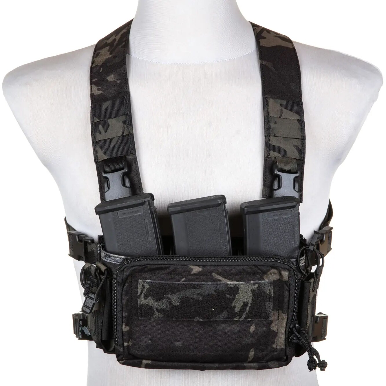 Ape Force Gear - D3CRM Taktische Weste - Arid MC Camo Black