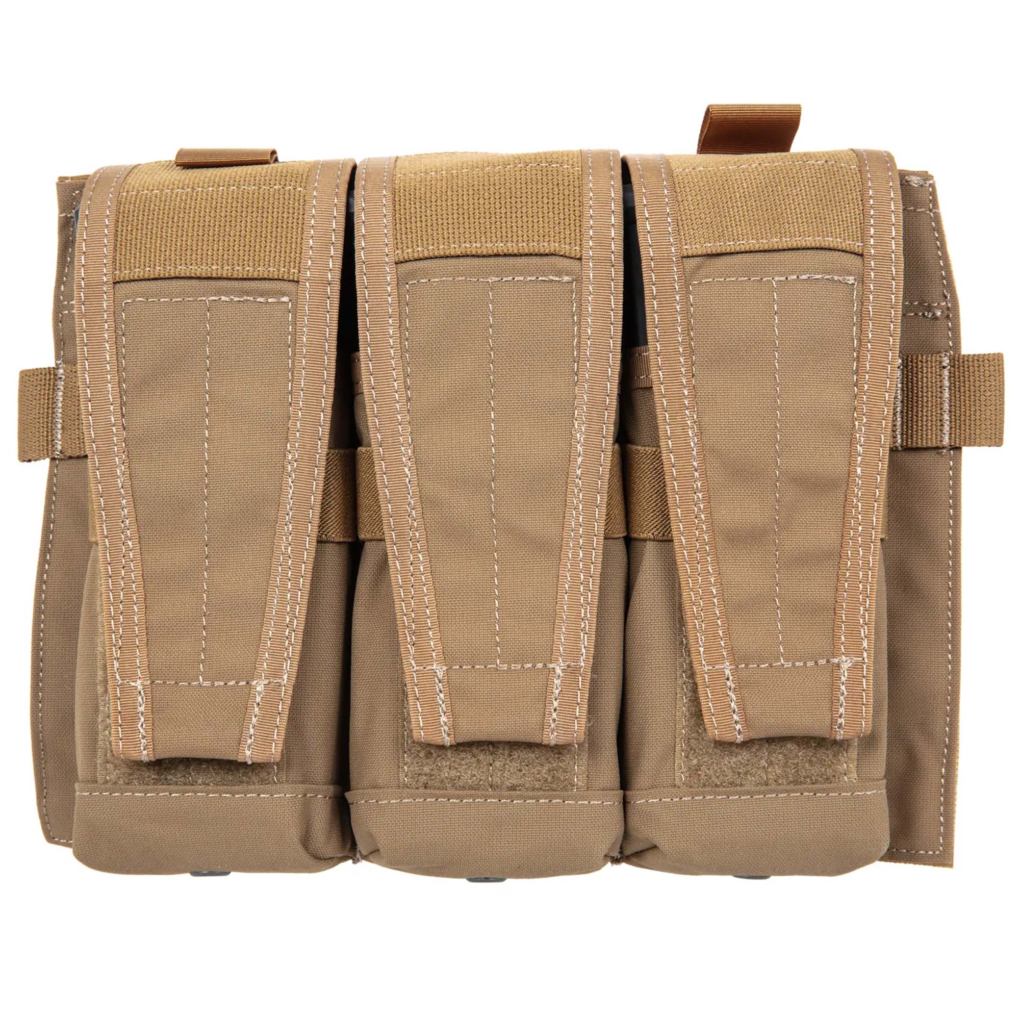 Ape Force Gear - Panel mit Magazintaschen für taktische Westen - Coyote Brown