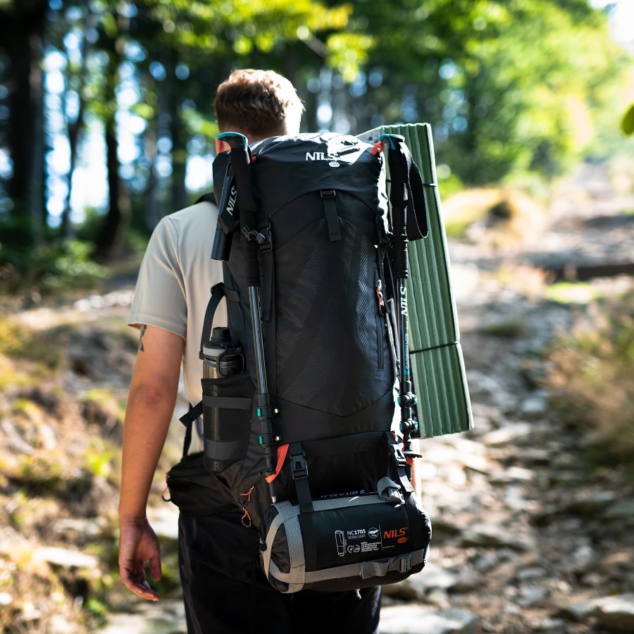 Nils Camp - Nordkapp 65 l - Rucksack - Schwarz