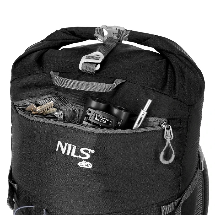 Nils - Camp Kjolen Rucksack 40 l - Schwarz