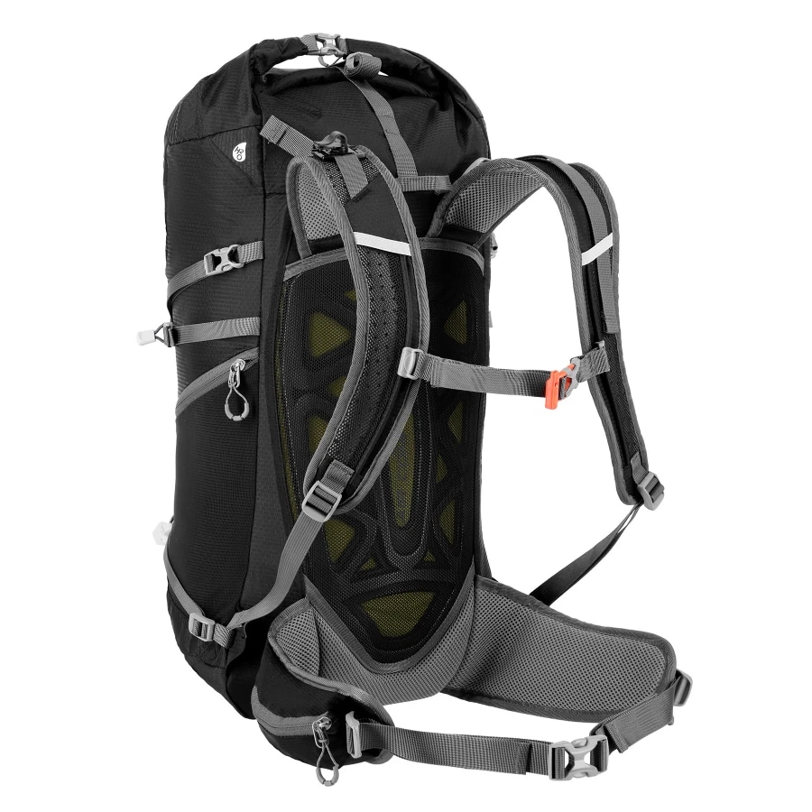 Nils - Camp Kjolen Rucksack 40 l - Schwarz