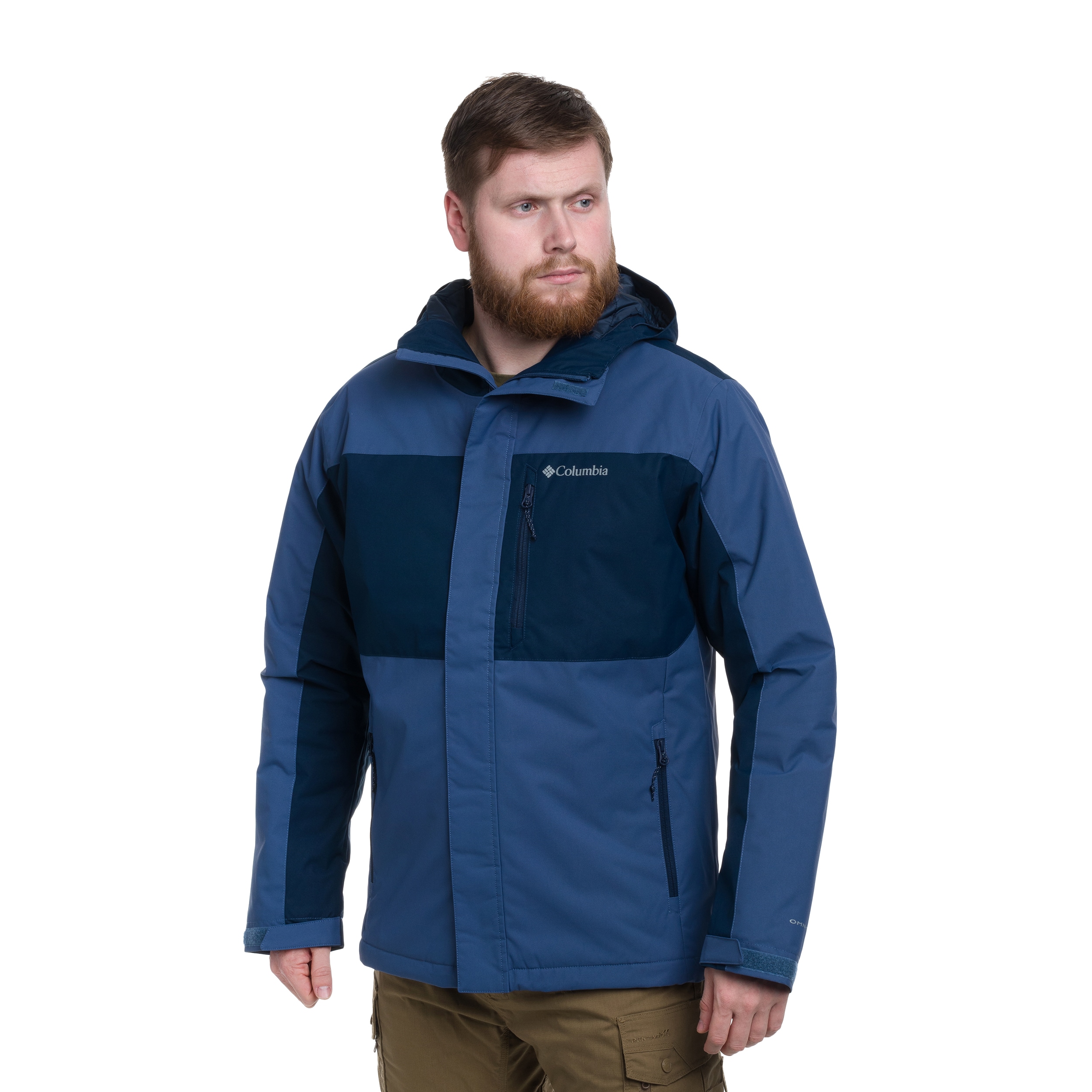 Columbia - Tipton Peak III Insulated Jacket - Jacke - Dark Mountain/Collegiate Navy