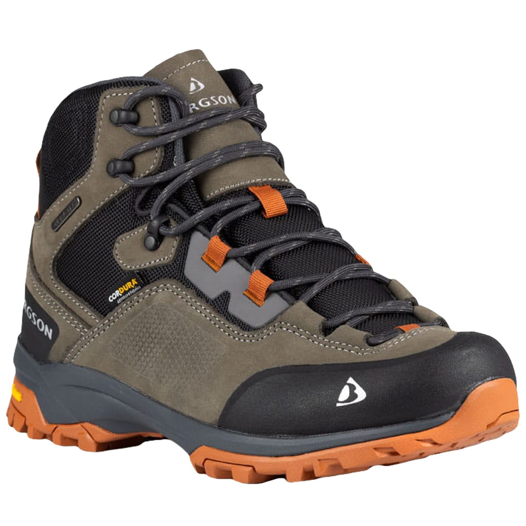 Bergson - Moko Mid STX Trekkingschuhe - Khaki/Orange