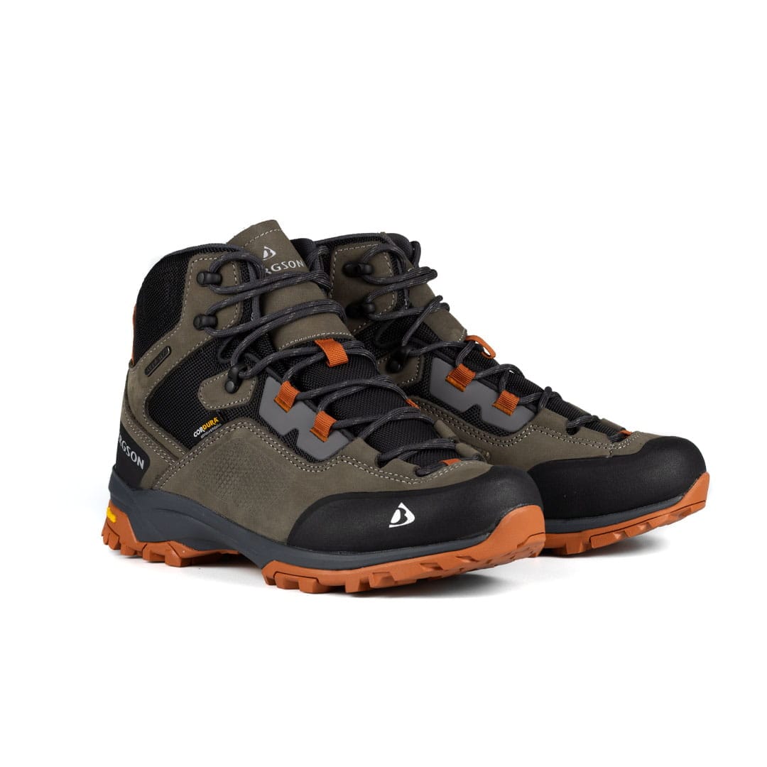 Bergson - Moko Mid STX Trekkingschuhe - Khaki/Orange