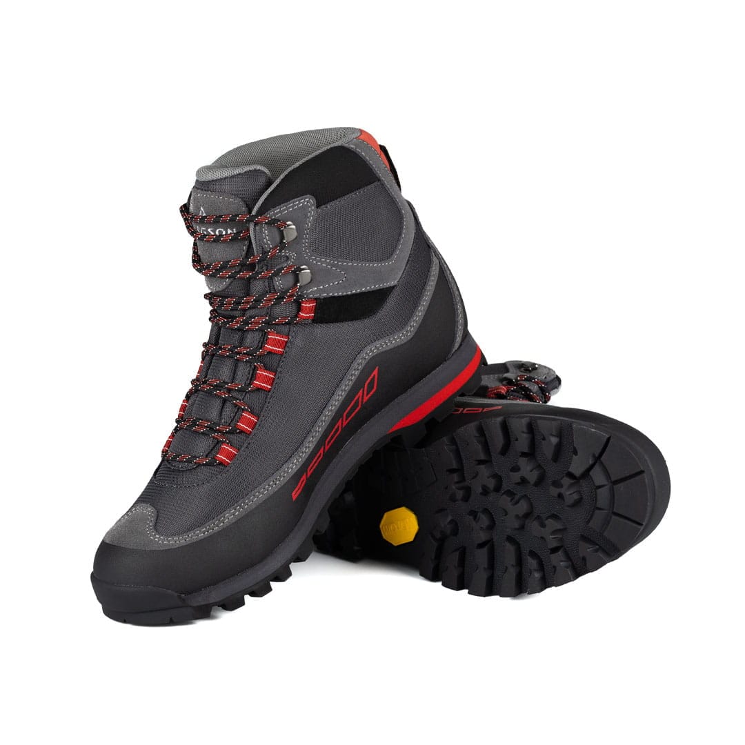 Bergson - Kinyetti MID STX Schuhe - Dunkelgrau/Rot
