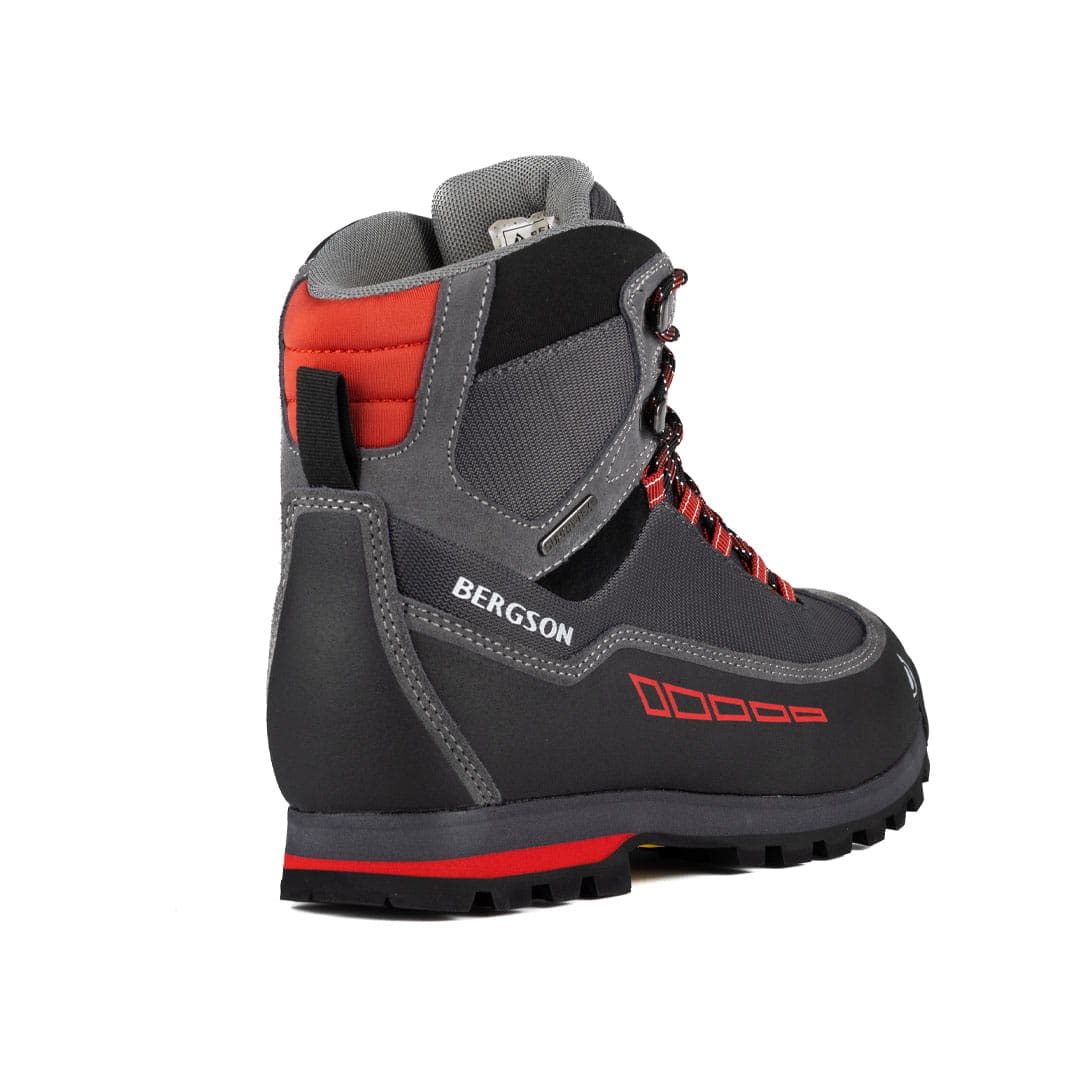 Bergson - Kinyetti MID STX Schuhe - Dunkelgrau/Rot
