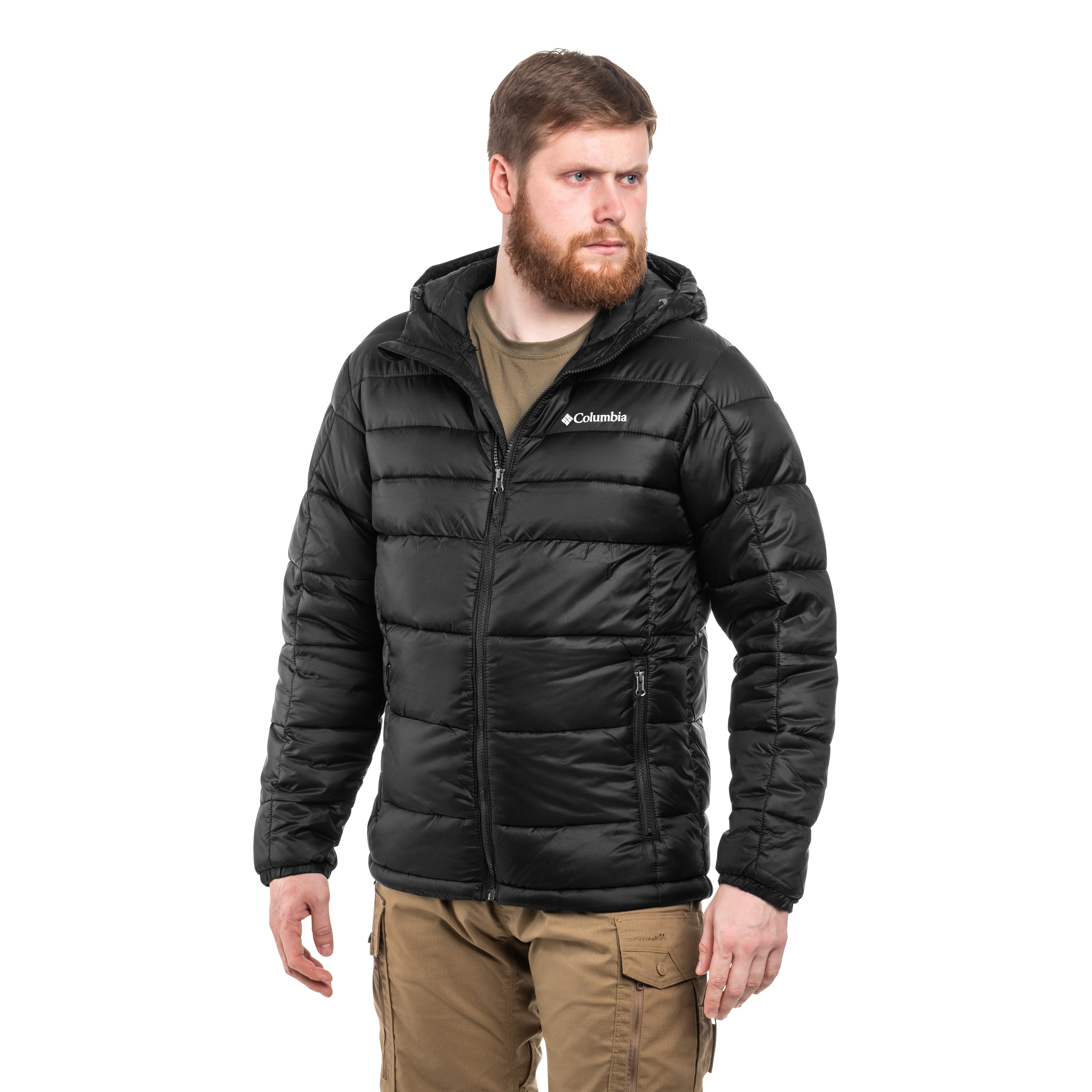 Columbia - Buck Butte II Insulated Hooded Jacke - Schwarz