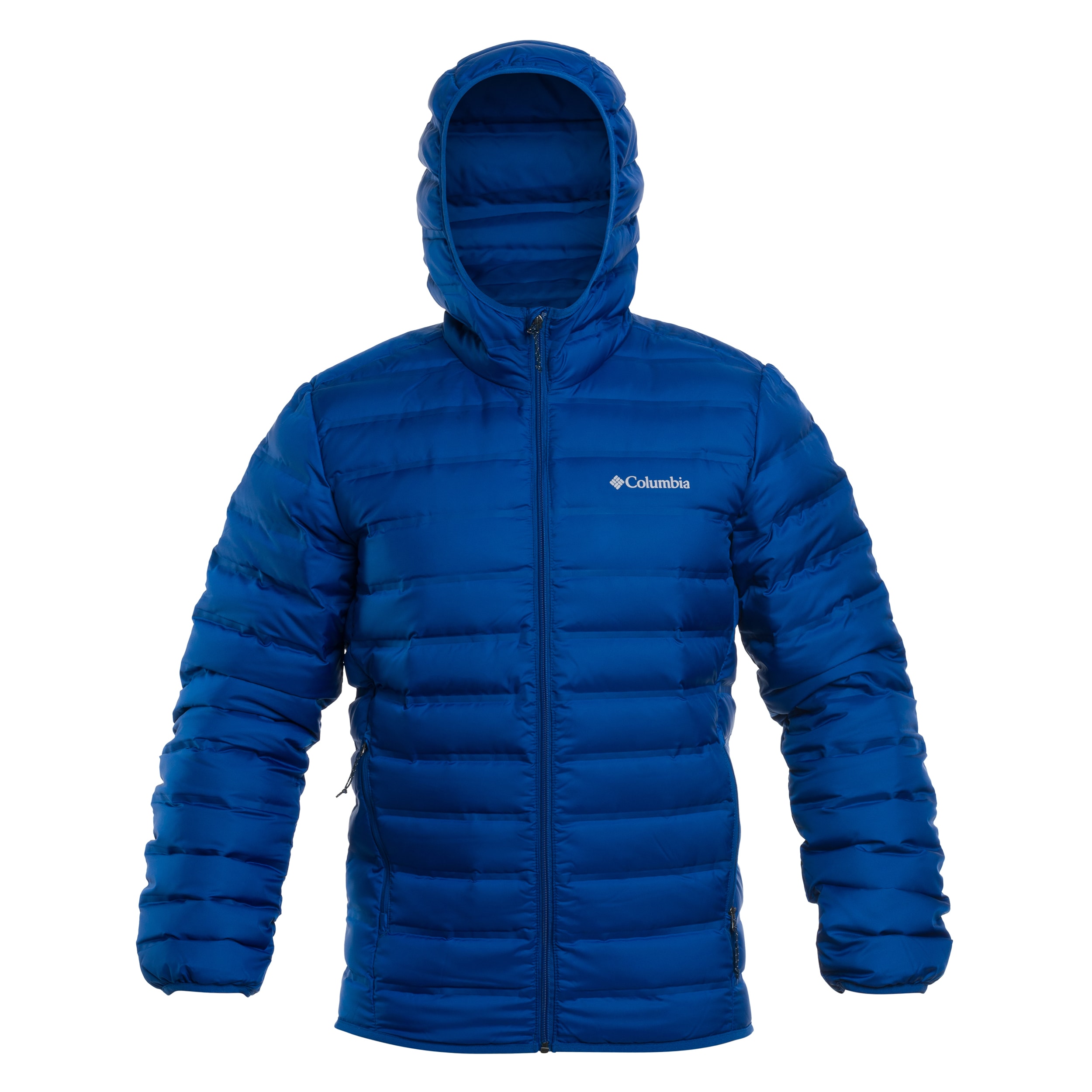 Columbia - Lake 22 II Down Hooded Jacke - Mountain Blue