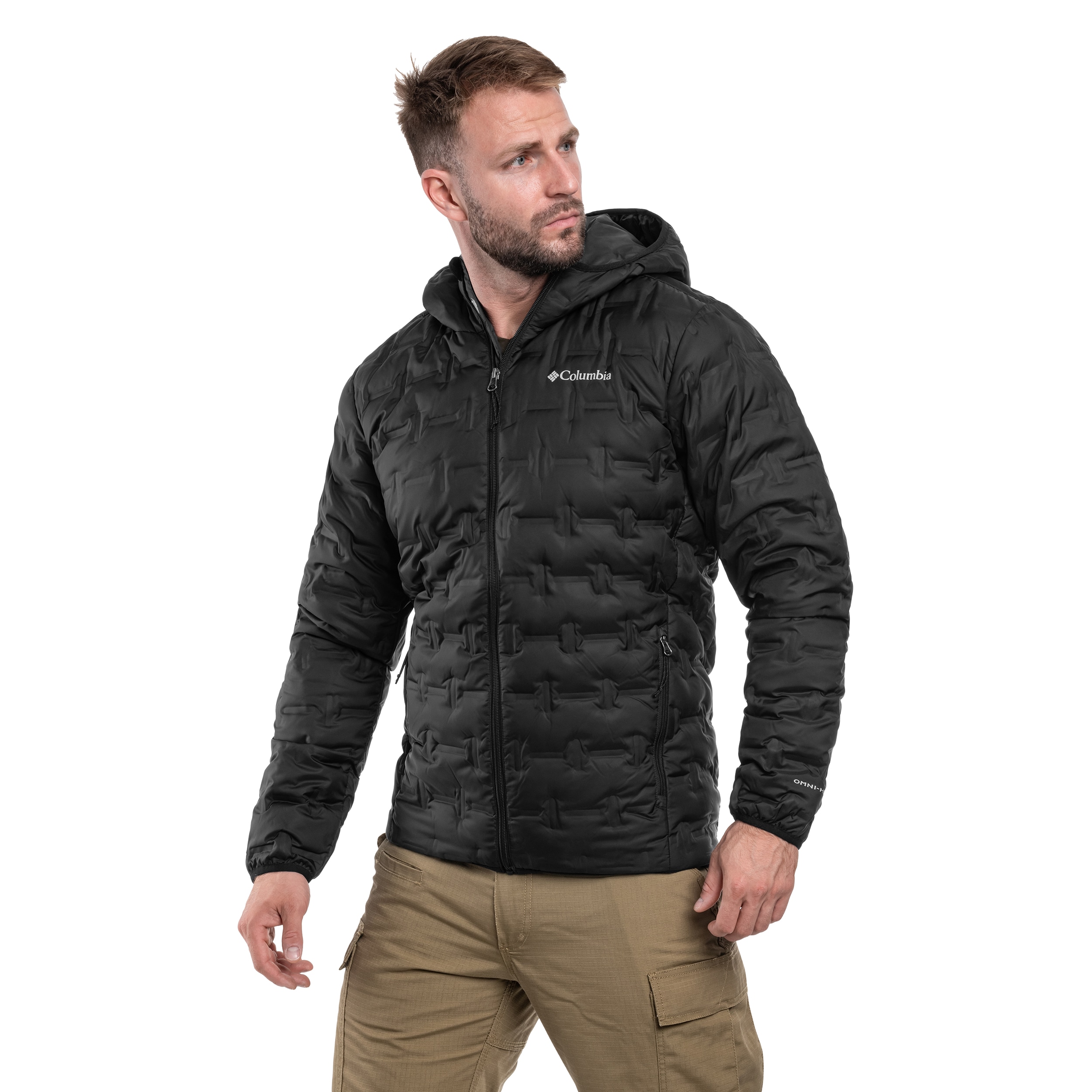 Columbia - Delta Ridge II Down Hooded Jacke - Black 