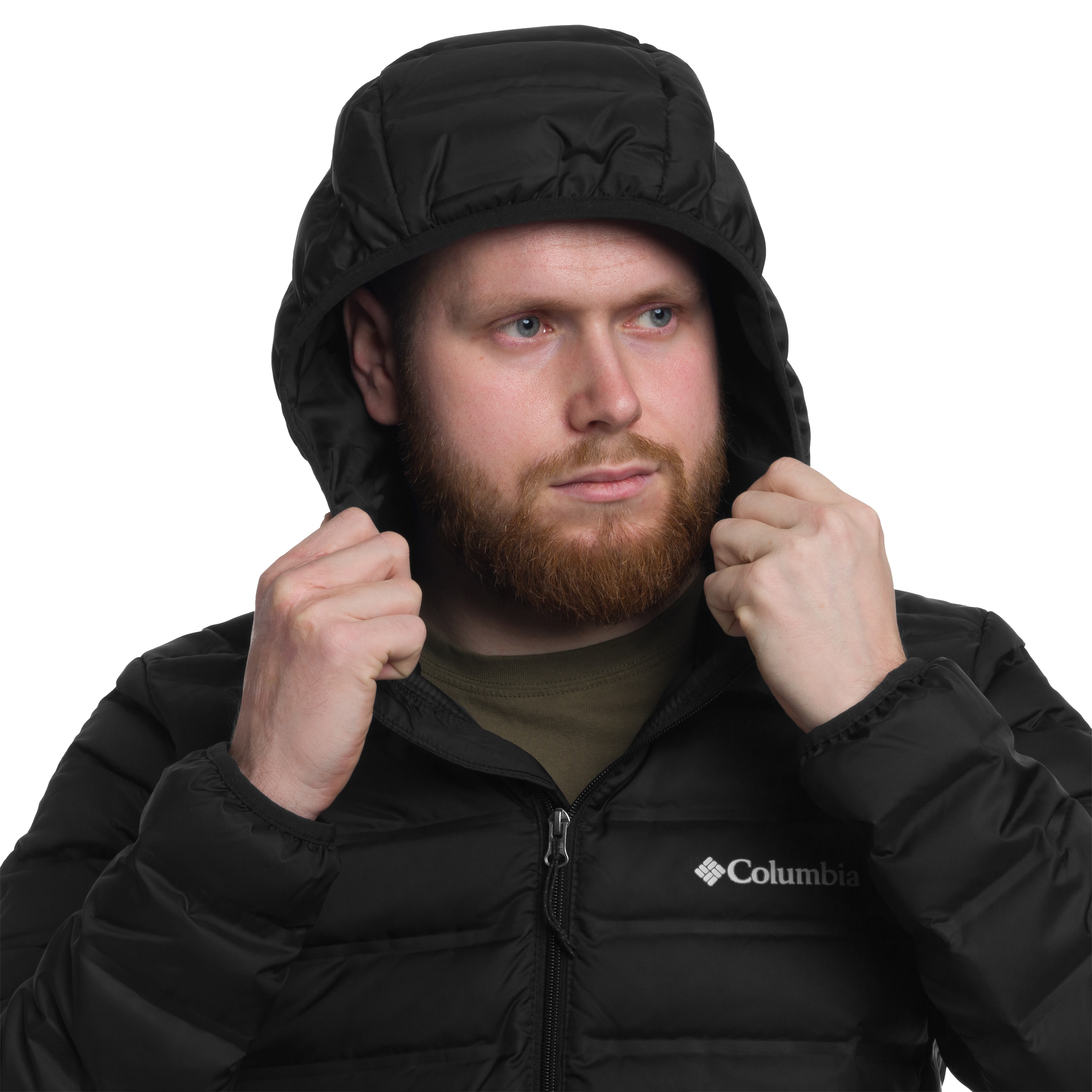 Columbia - Lake 22 II Down Hooded Jacke - Black