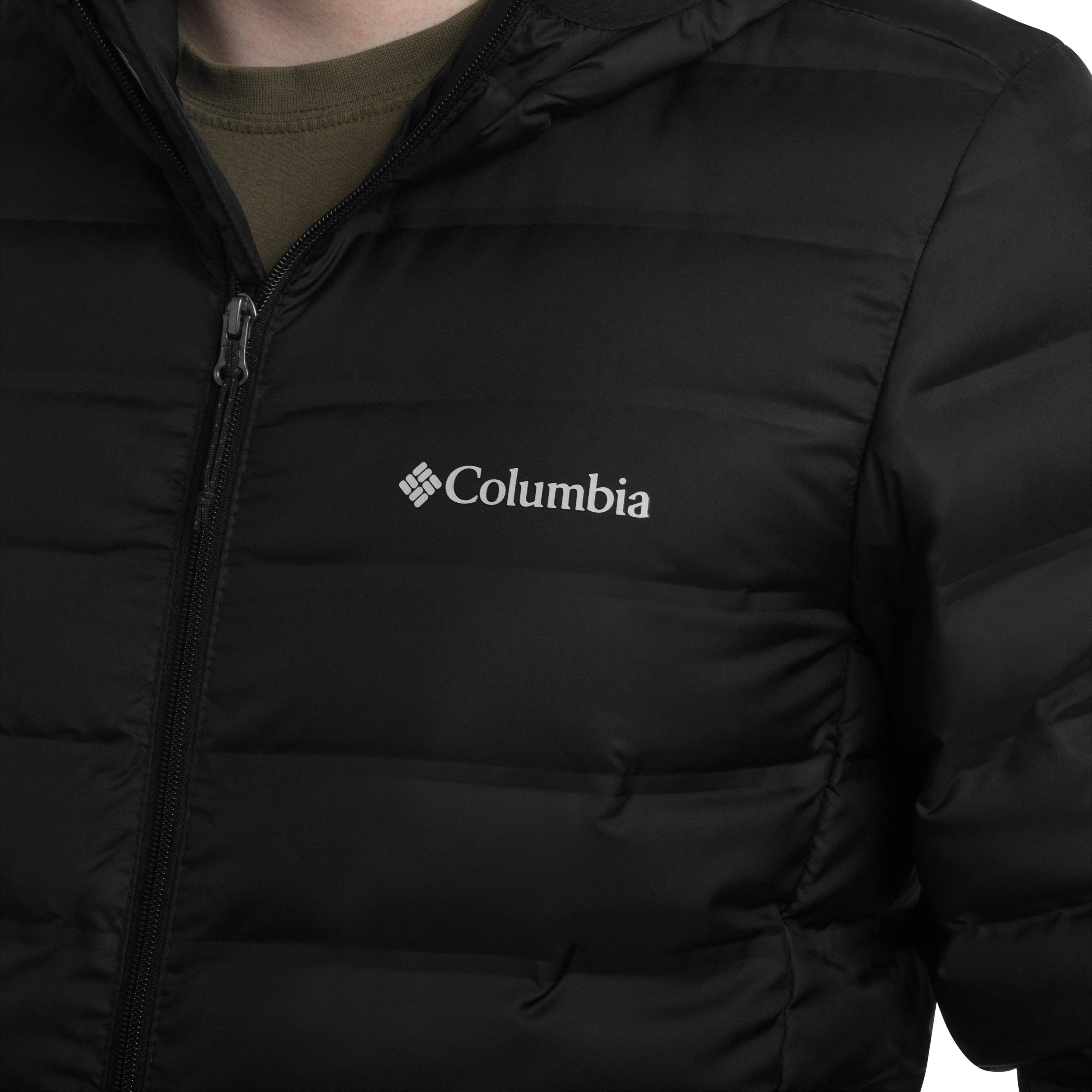 Columbia - Lake 22 II Down Hooded Jacke - Black