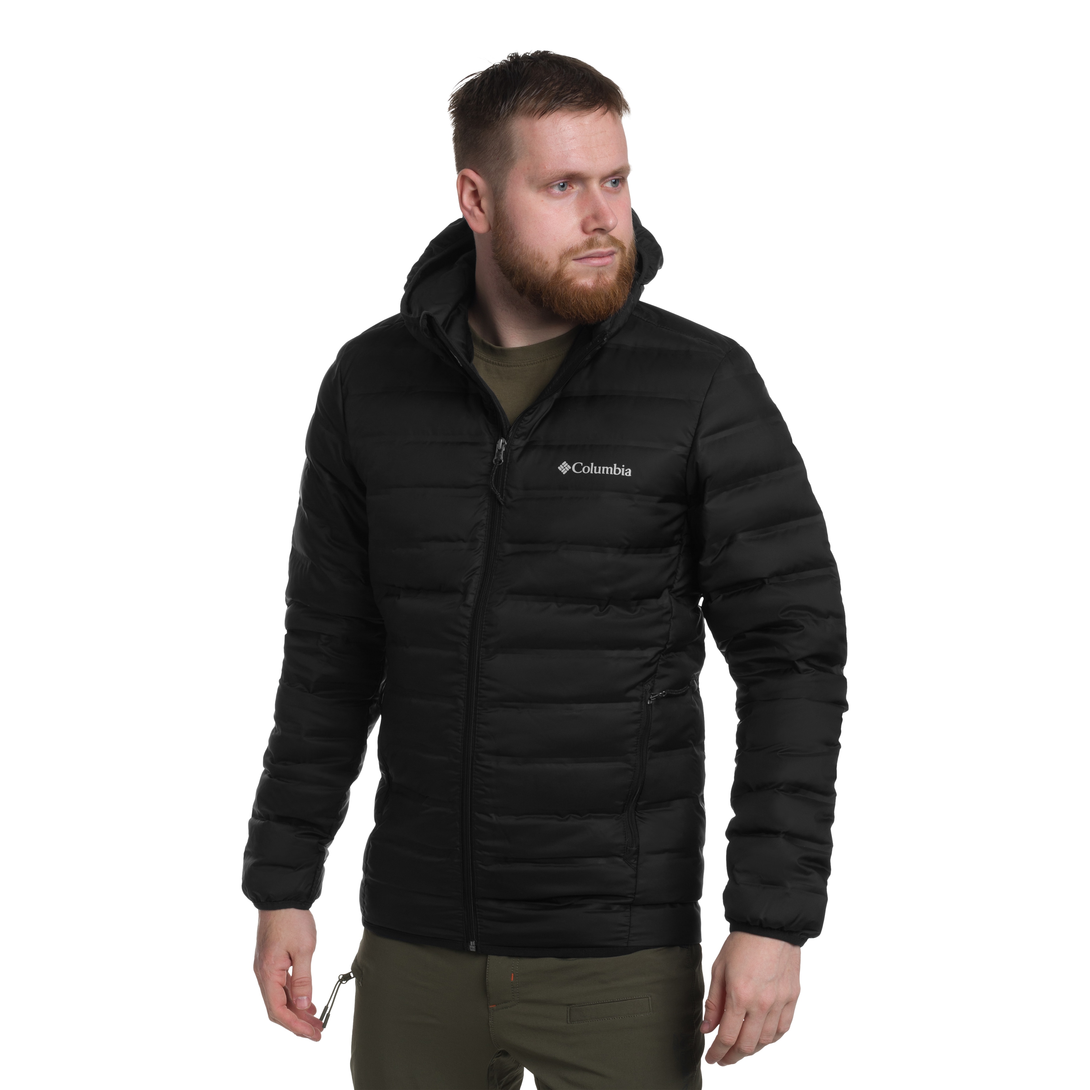 Columbia - Lake 22 II Down Hooded Jacke - Black