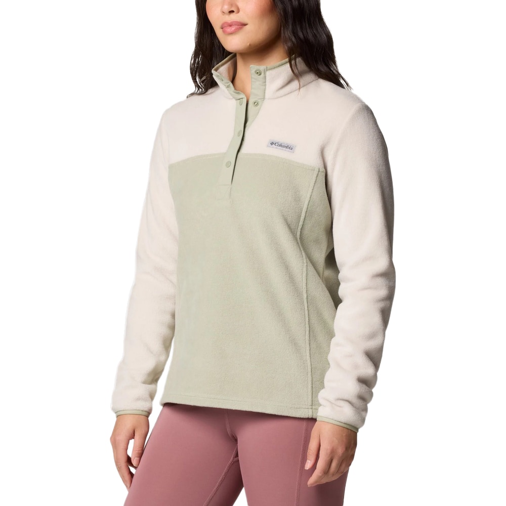 Columbia - Benton Springs Half Snap Pullover II - Fleecejacke für Damen - Dark Stone/Safari