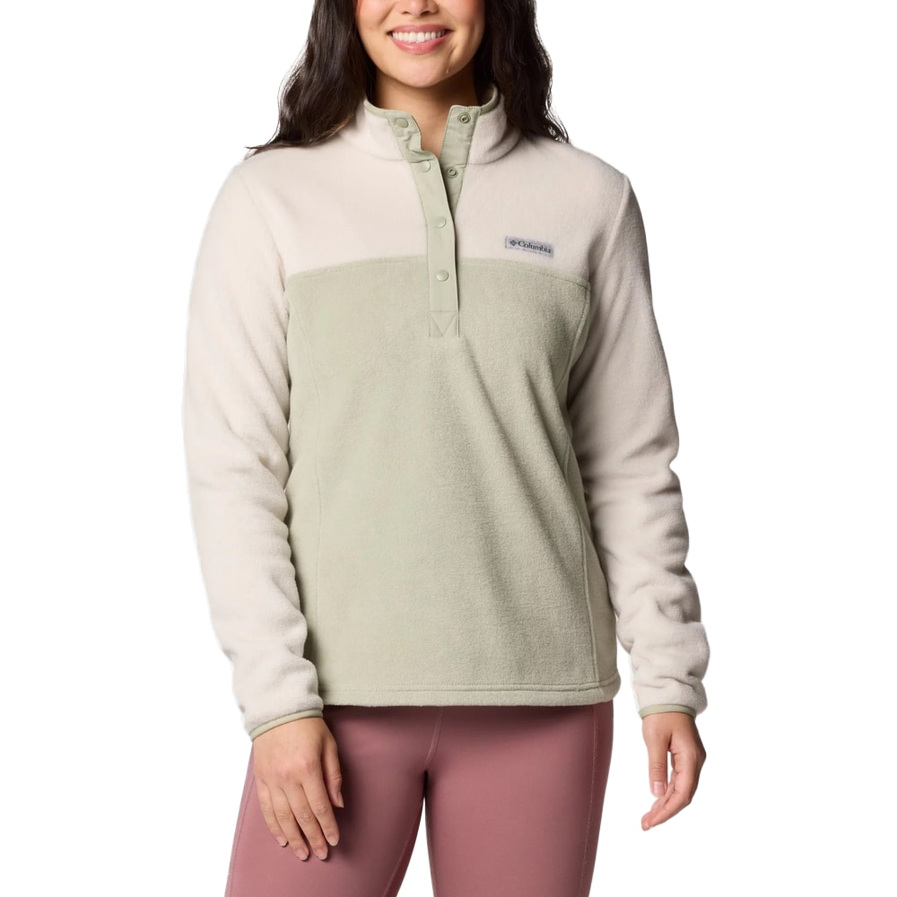 Columbia - Benton Springs Half Snap Pullover II - Fleecejacke für Damen - Dark Stone/Safari