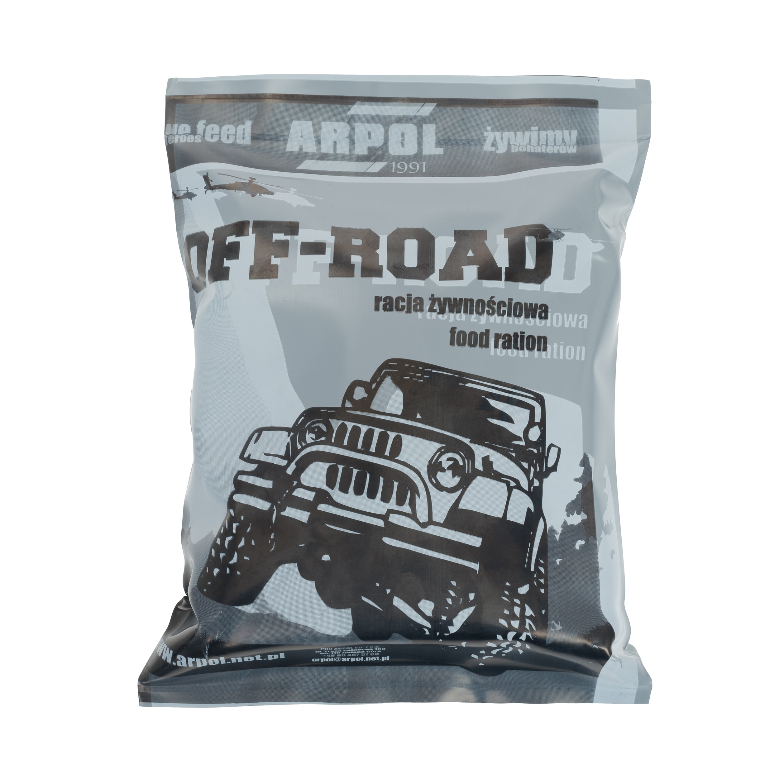 Arpol - Offroad 1 Lebensmittelrationen - Hähnchen mit Reis und Gemüse 300 g