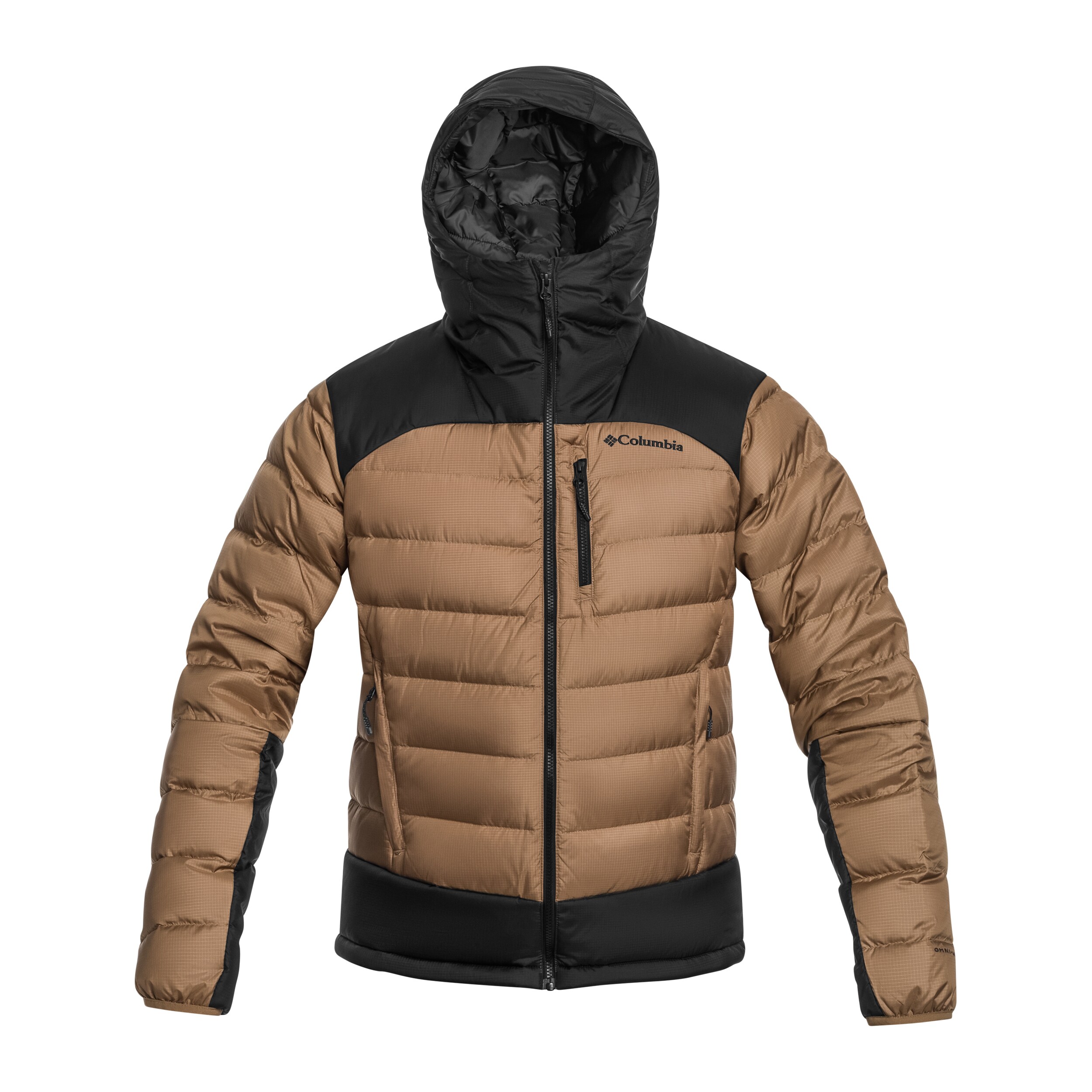 Columbia - Autumn Park II Down Hooded Jacket - Jacke - Delta/Black