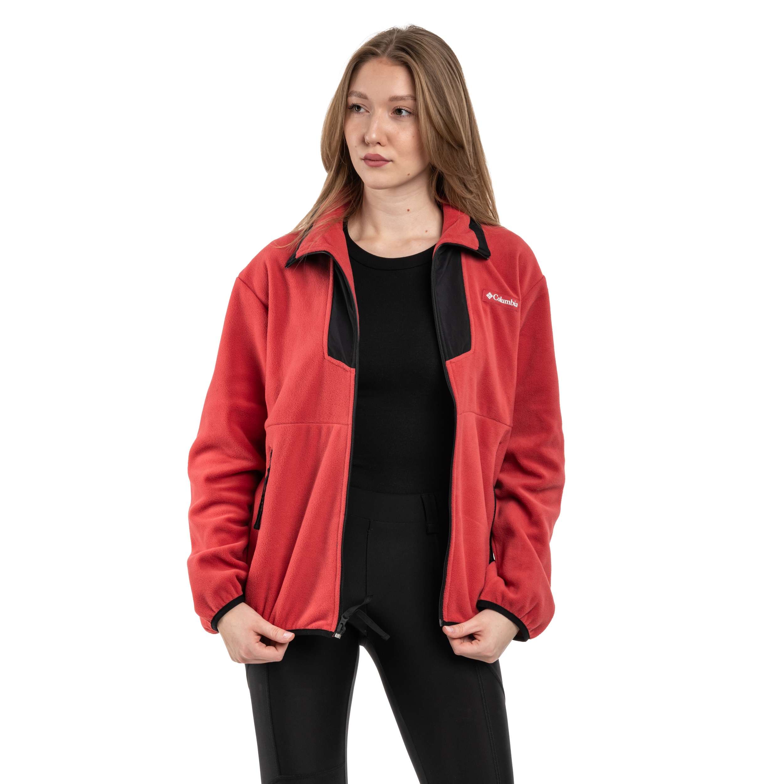 Columbia - Sequoia Grove - Fleecejacke für Damen - Dare Devil / Black