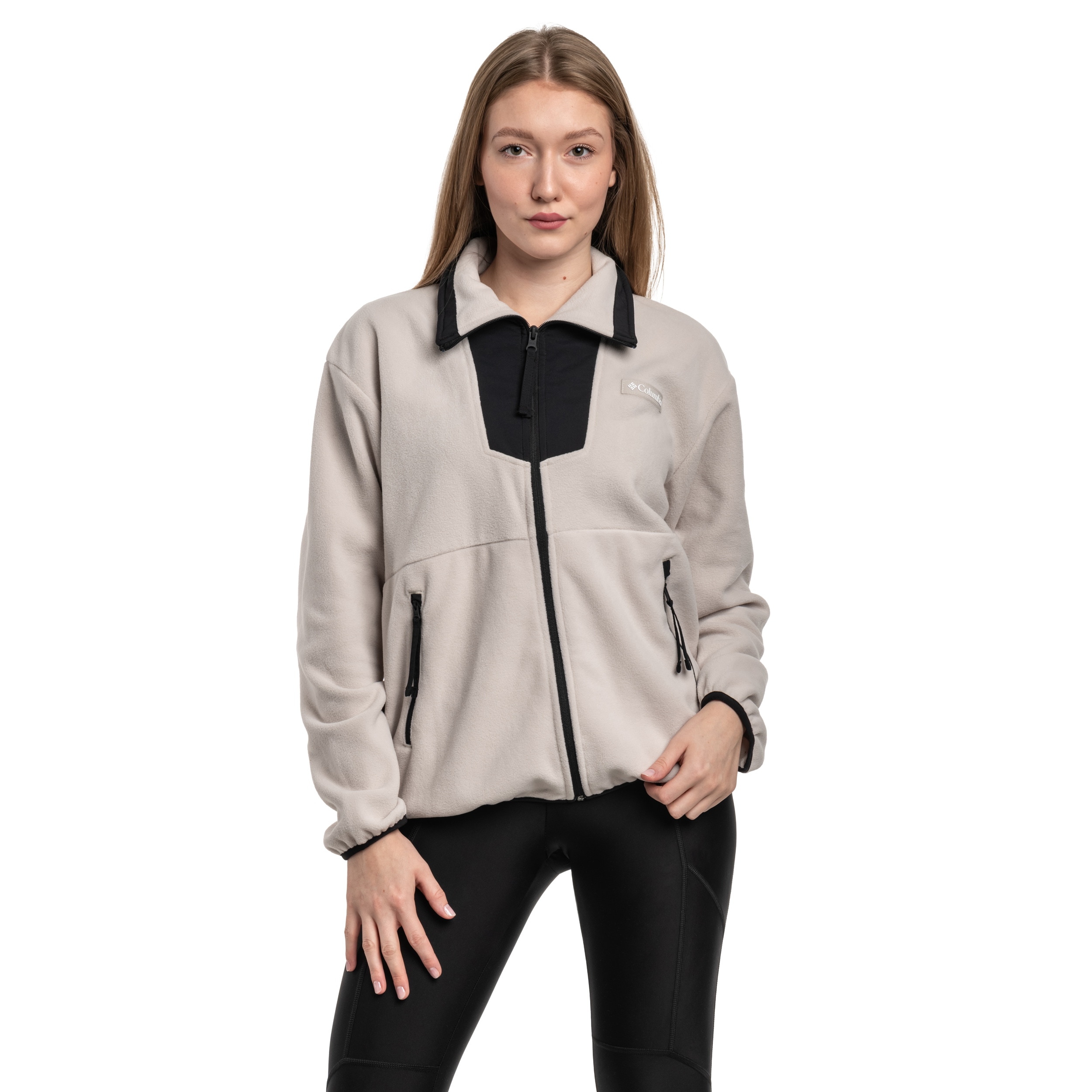 Columbia - Sequoia Grove Fleecejacke für Damen - Dark Stone / Black