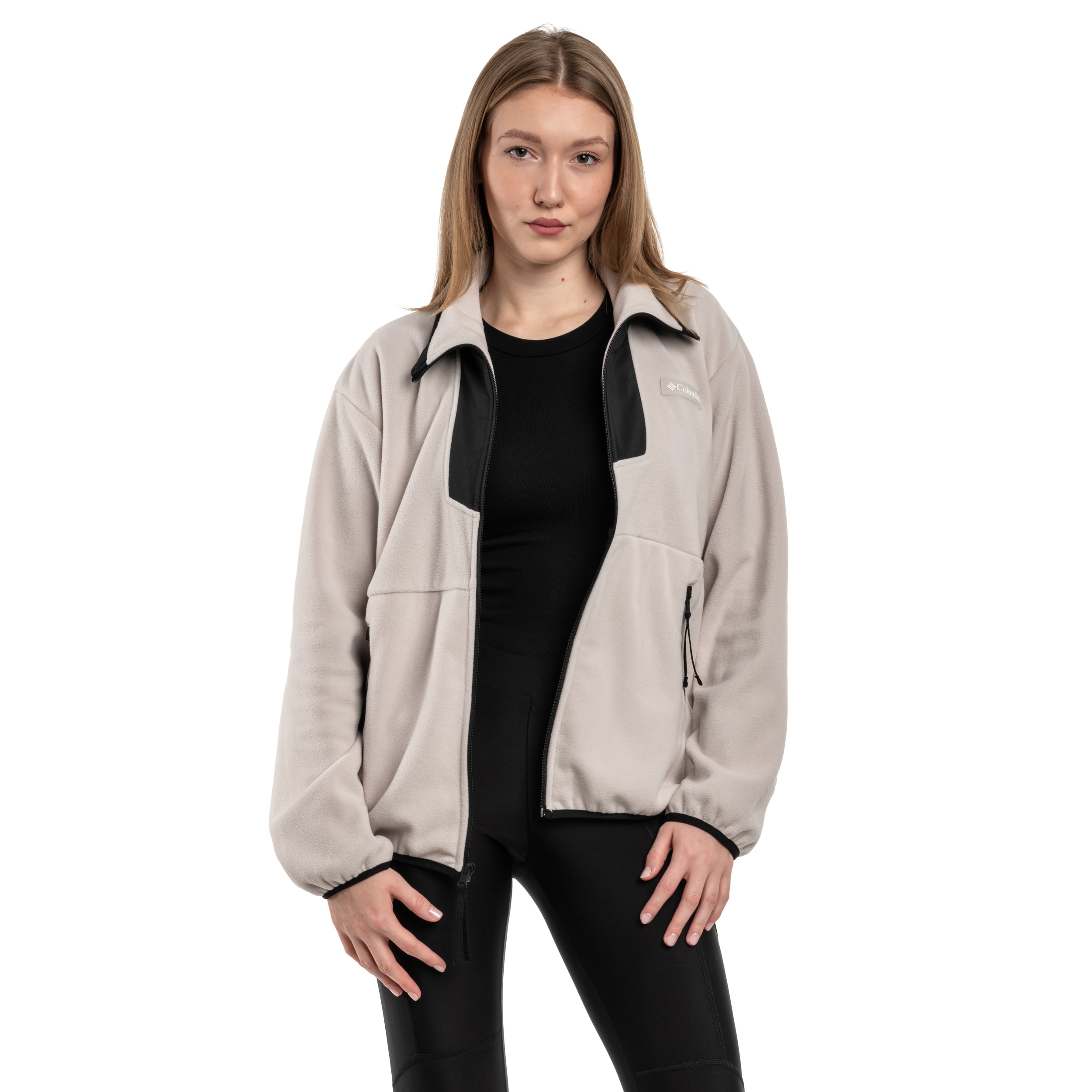 Columbia - Sequoia Grove Fleecejacke für Damen - Dark Stone / Black