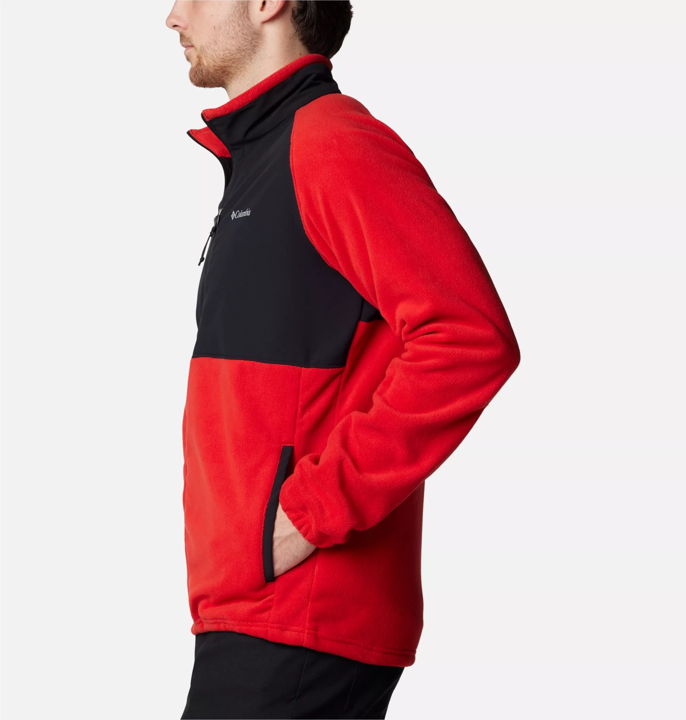 Columbia - Sage Peak Fleece - Fleecejacke - Sail Red/Black